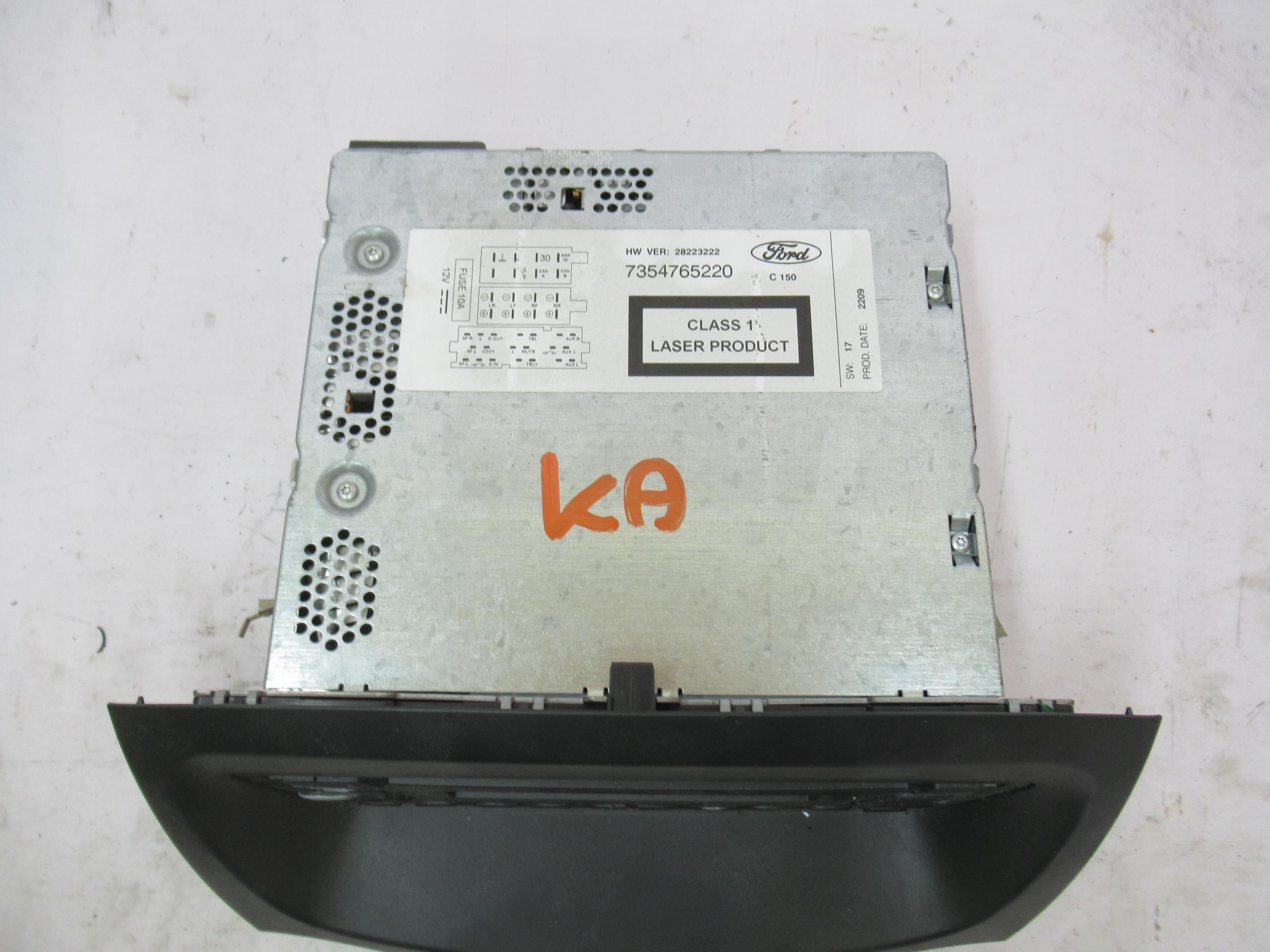 RADIO FORD KA 7354765220