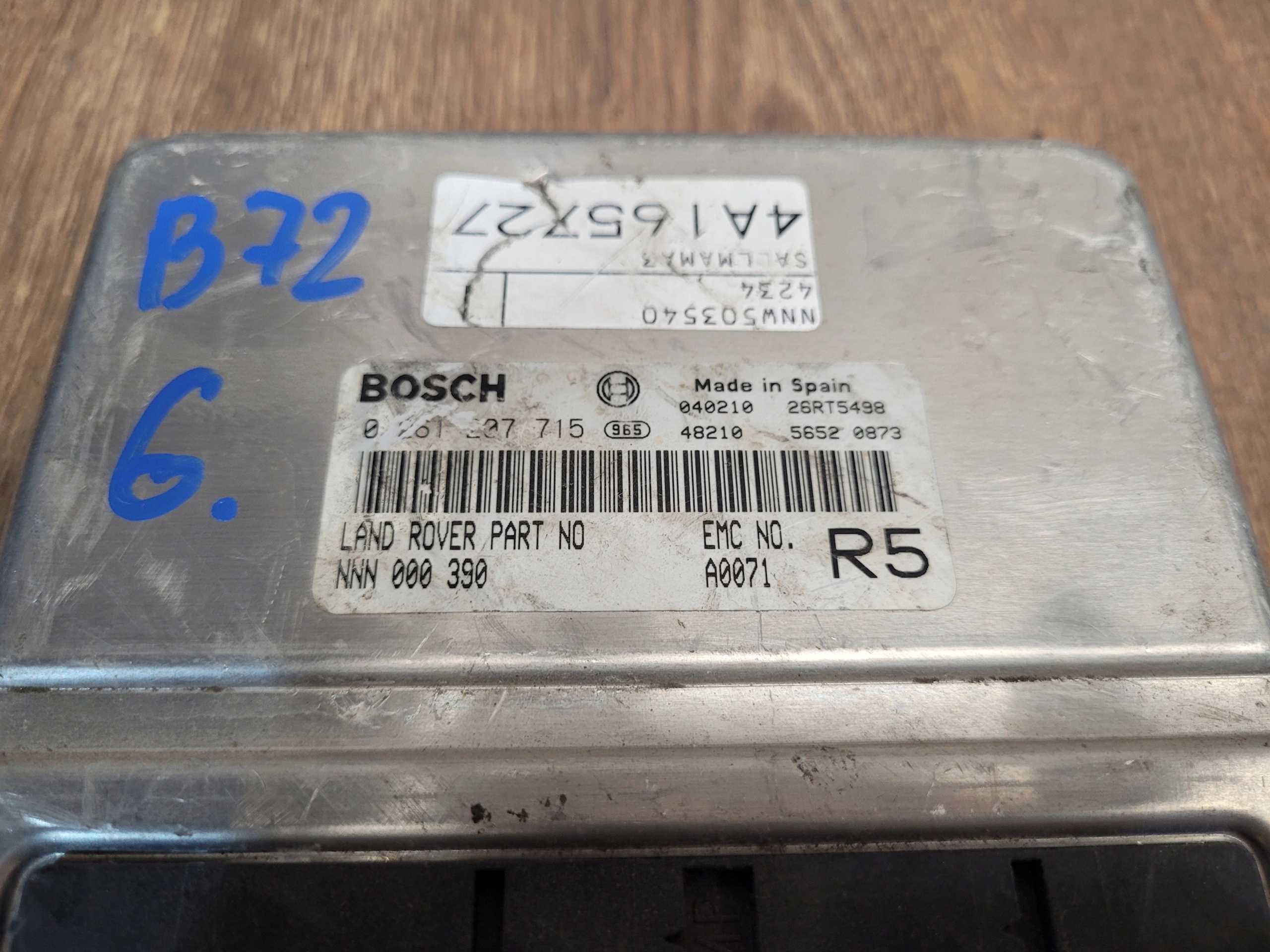 RIADIACA JEDNOTKA RANGE ROVER L322 0261207715 NNN000390 A0071