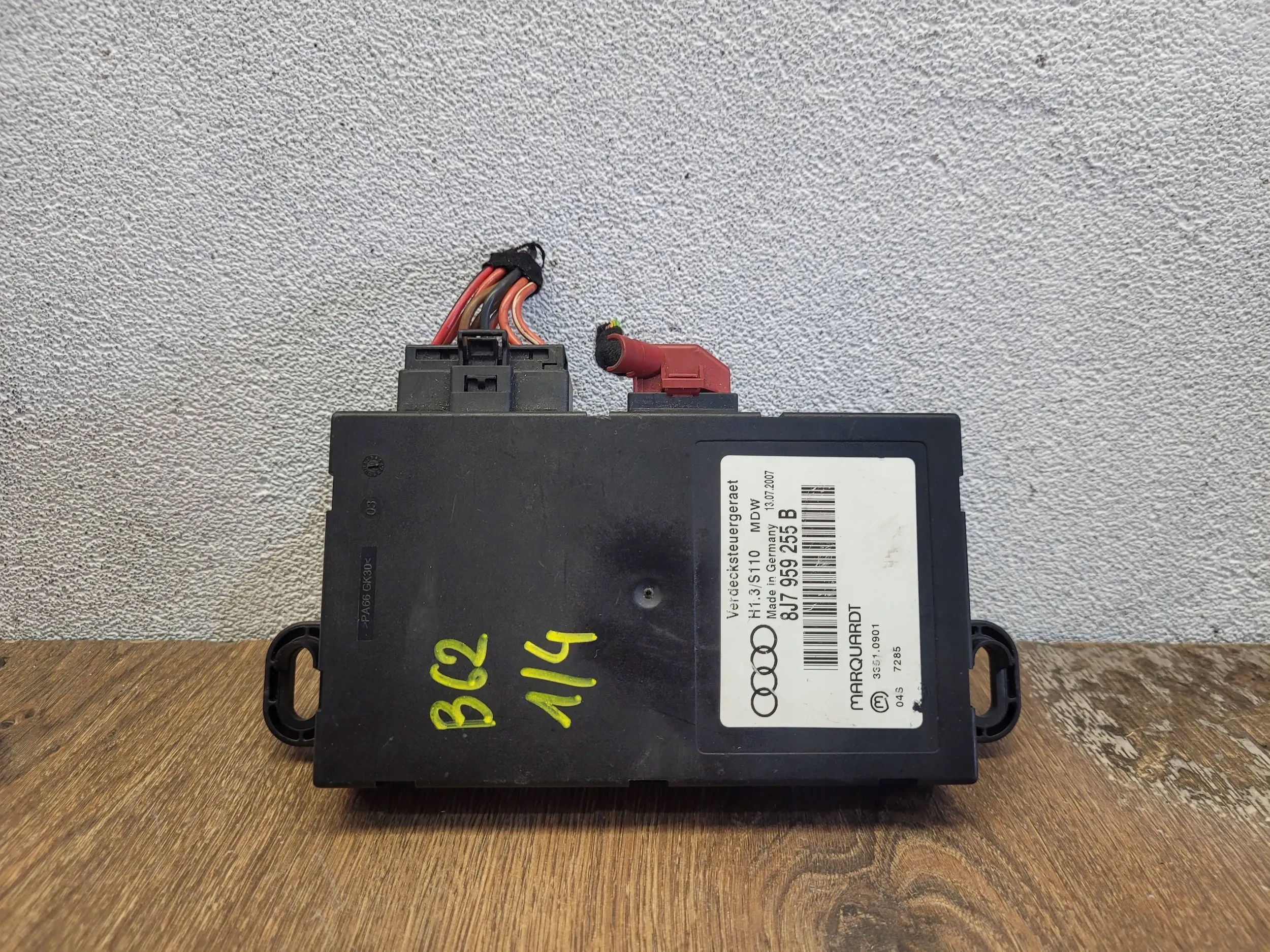 Audi TT TTS Mk2 2012 8J7959255B MODUL STRECHY