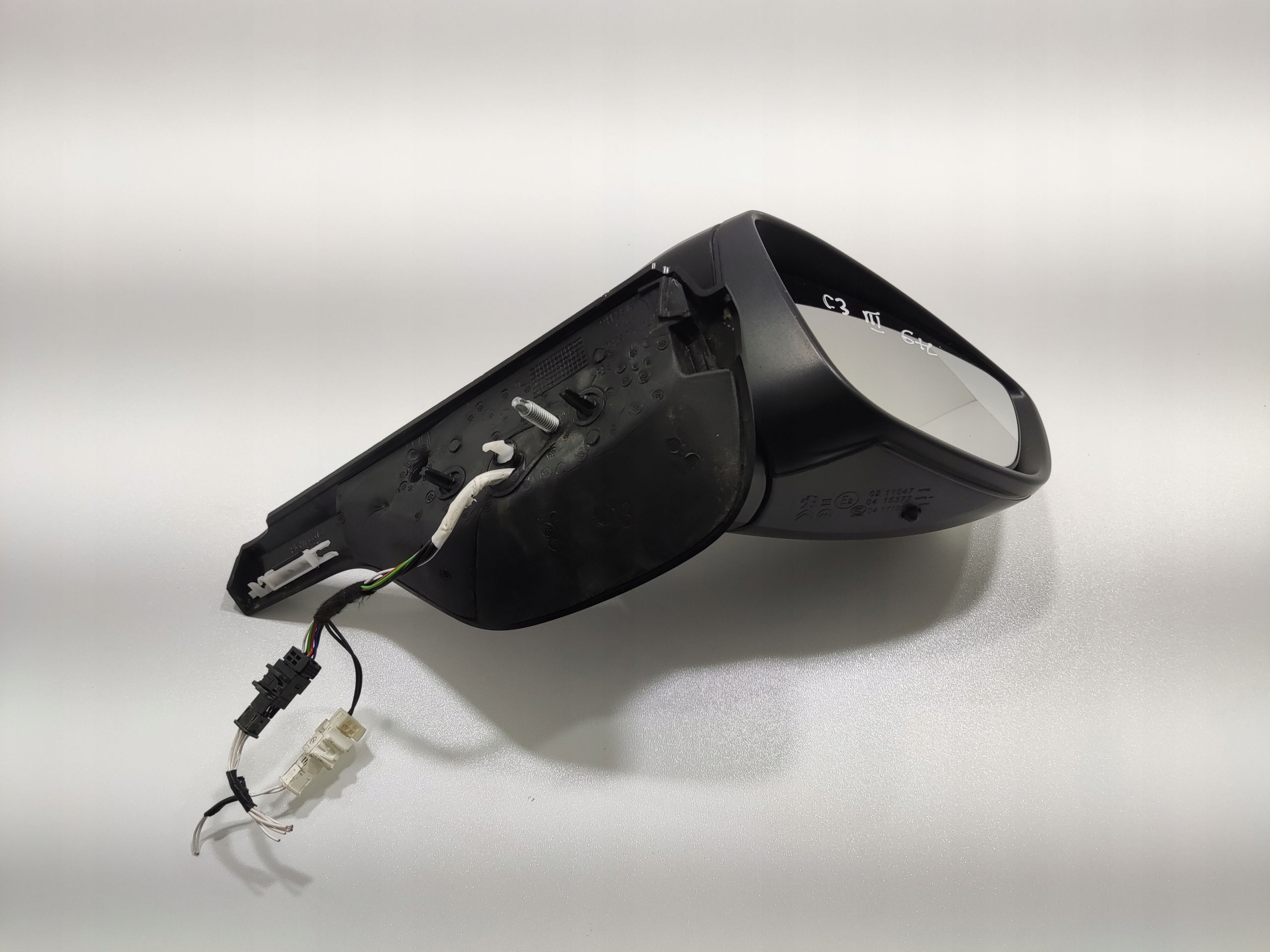 PRAVE ZRKADLO ELEKTRICKÉ CITROEN C3 III 2020-2024 LIFT 6 + 2 KABEL EUROPA