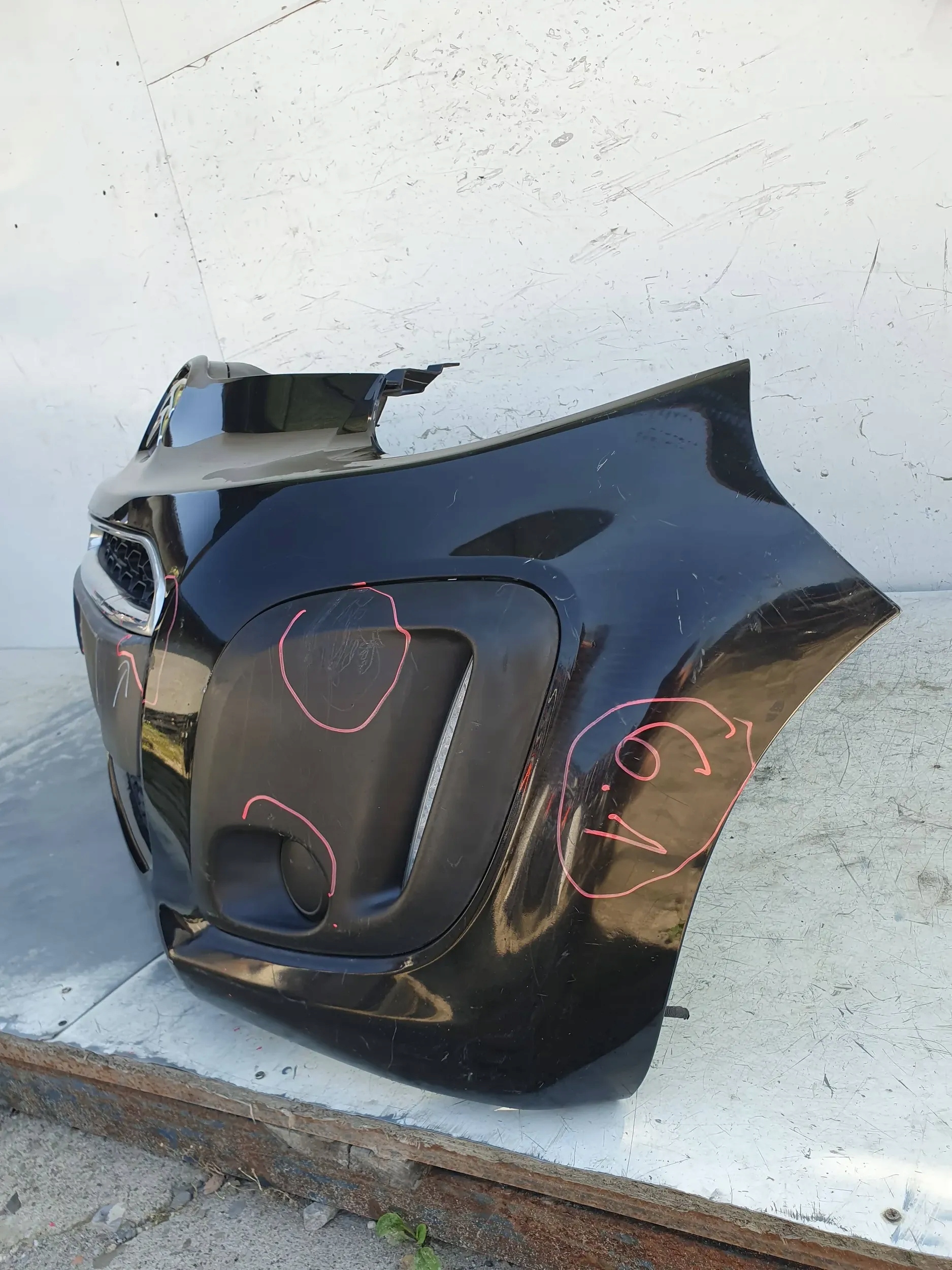 Citroen C1 LIFT 012-014 LED PREDNÝ NÁRAZNÍK