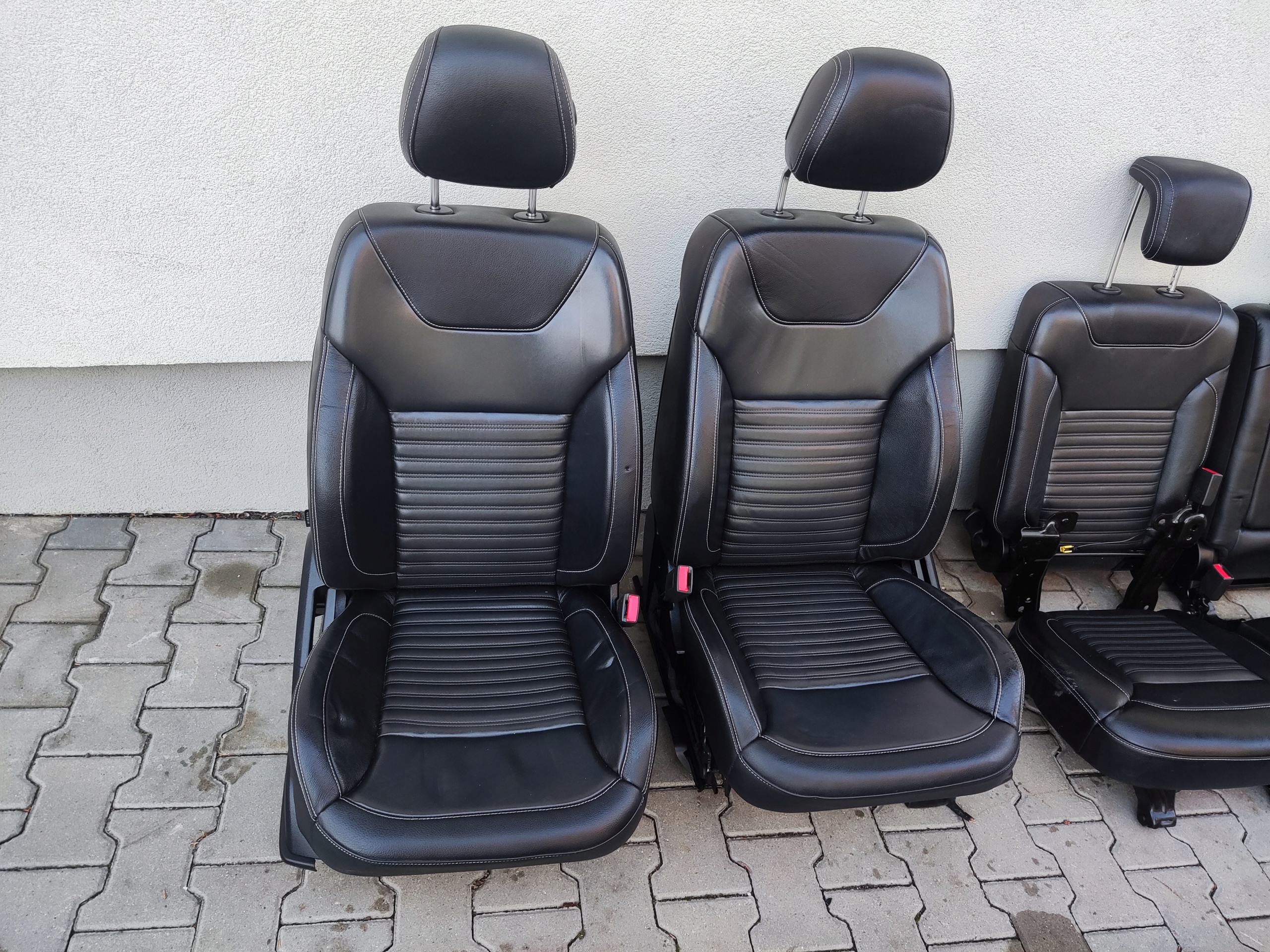 SEDACKA PREDNA ZADNA LAVICA KOŽA TAPACIRY MERCEDES GLE I W166 166 15-19