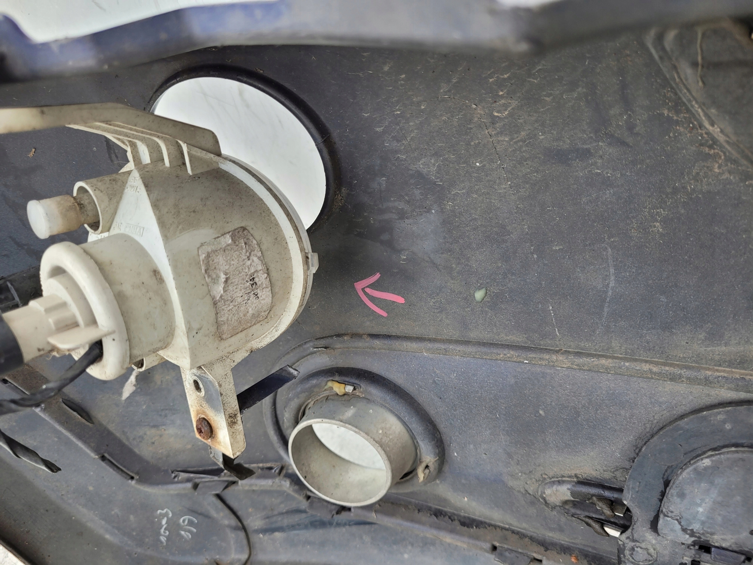 MINI ONE R50 R52 PREDNÝ NÁRAZNÍKA