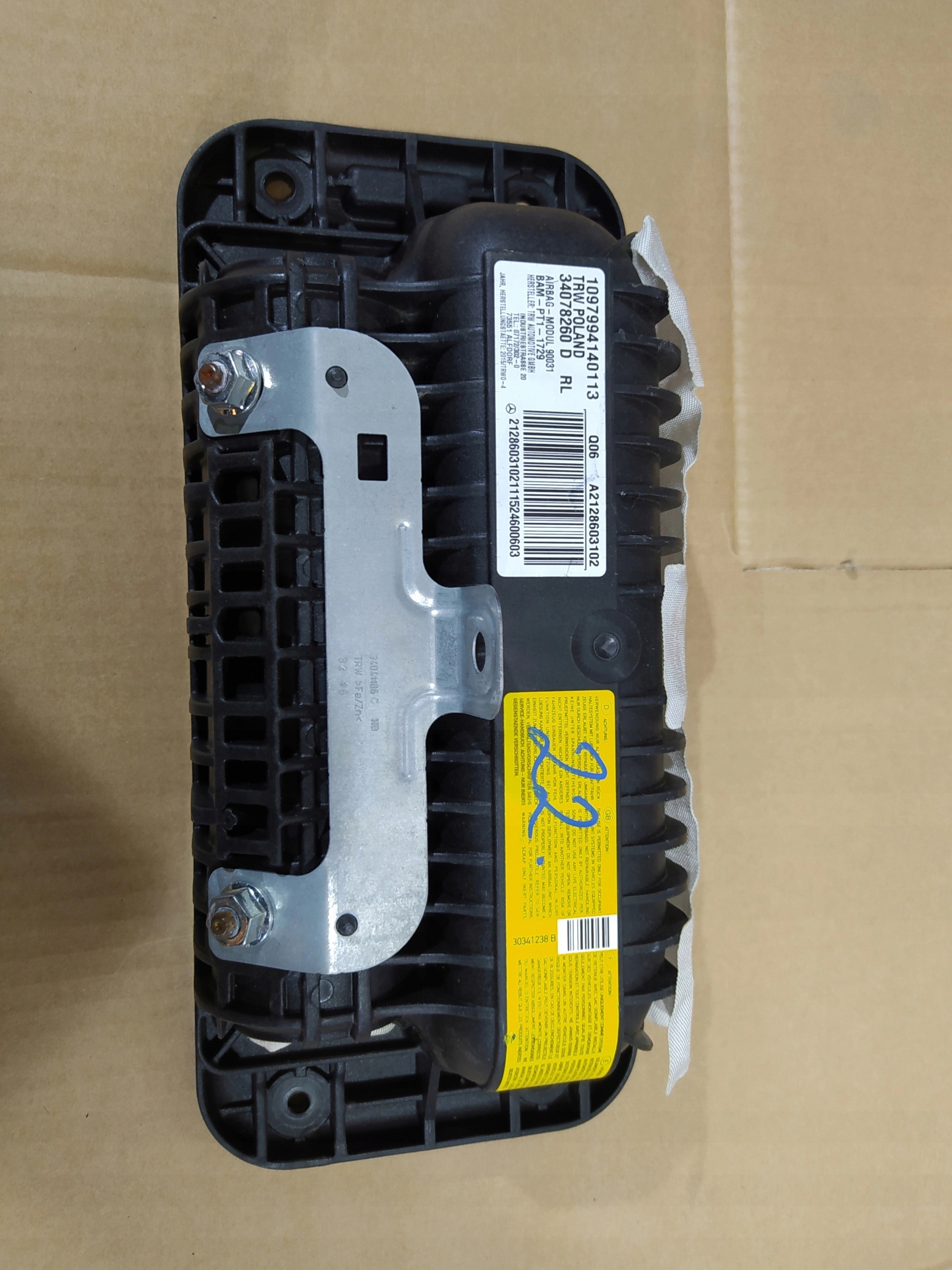 CHRYSLER 300C AIRBAGY BEZPECNOSTNE PASY