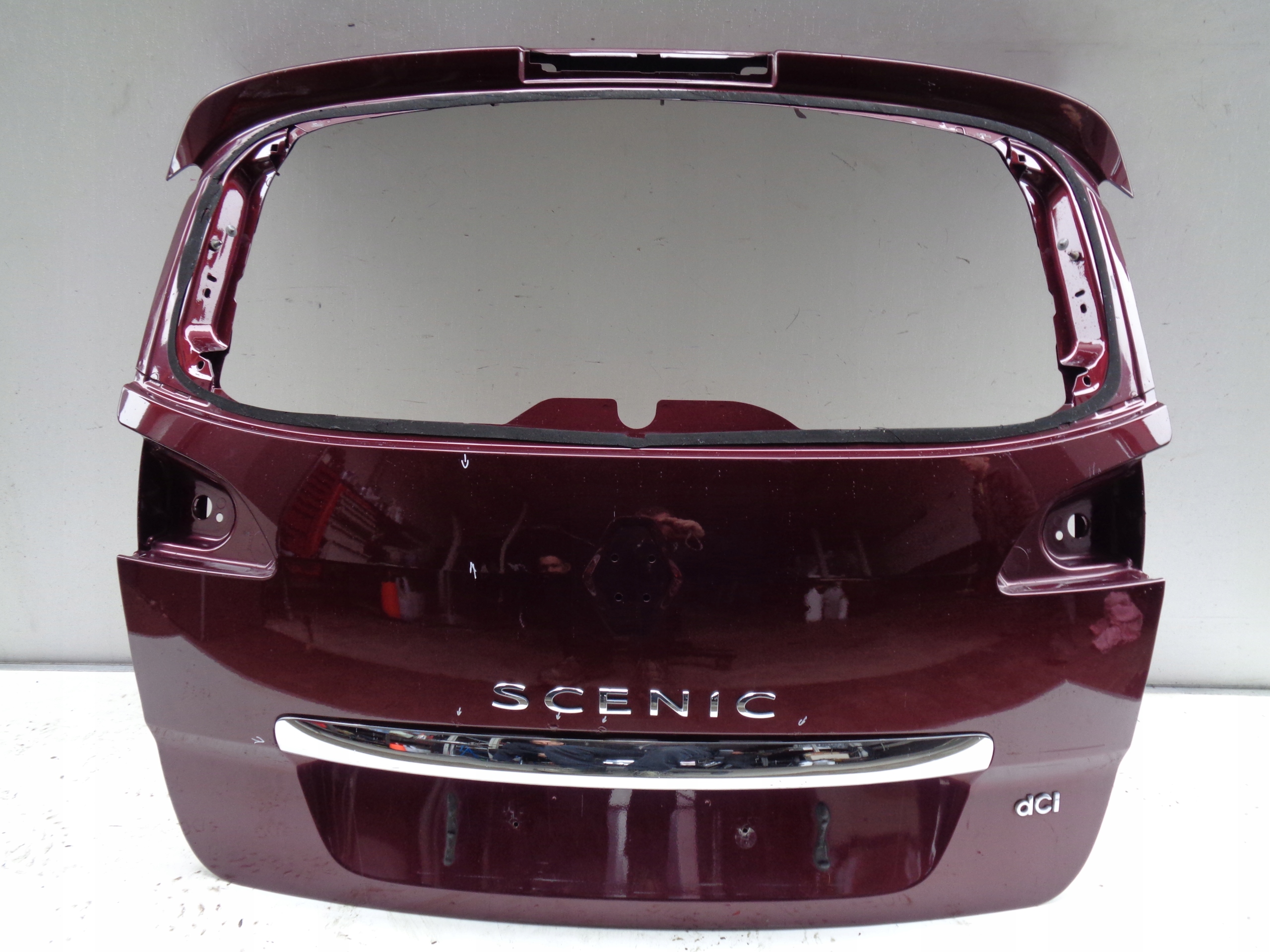 ZADNÁ KAPOTA RENAULT SCENIC III 09- NR 39590