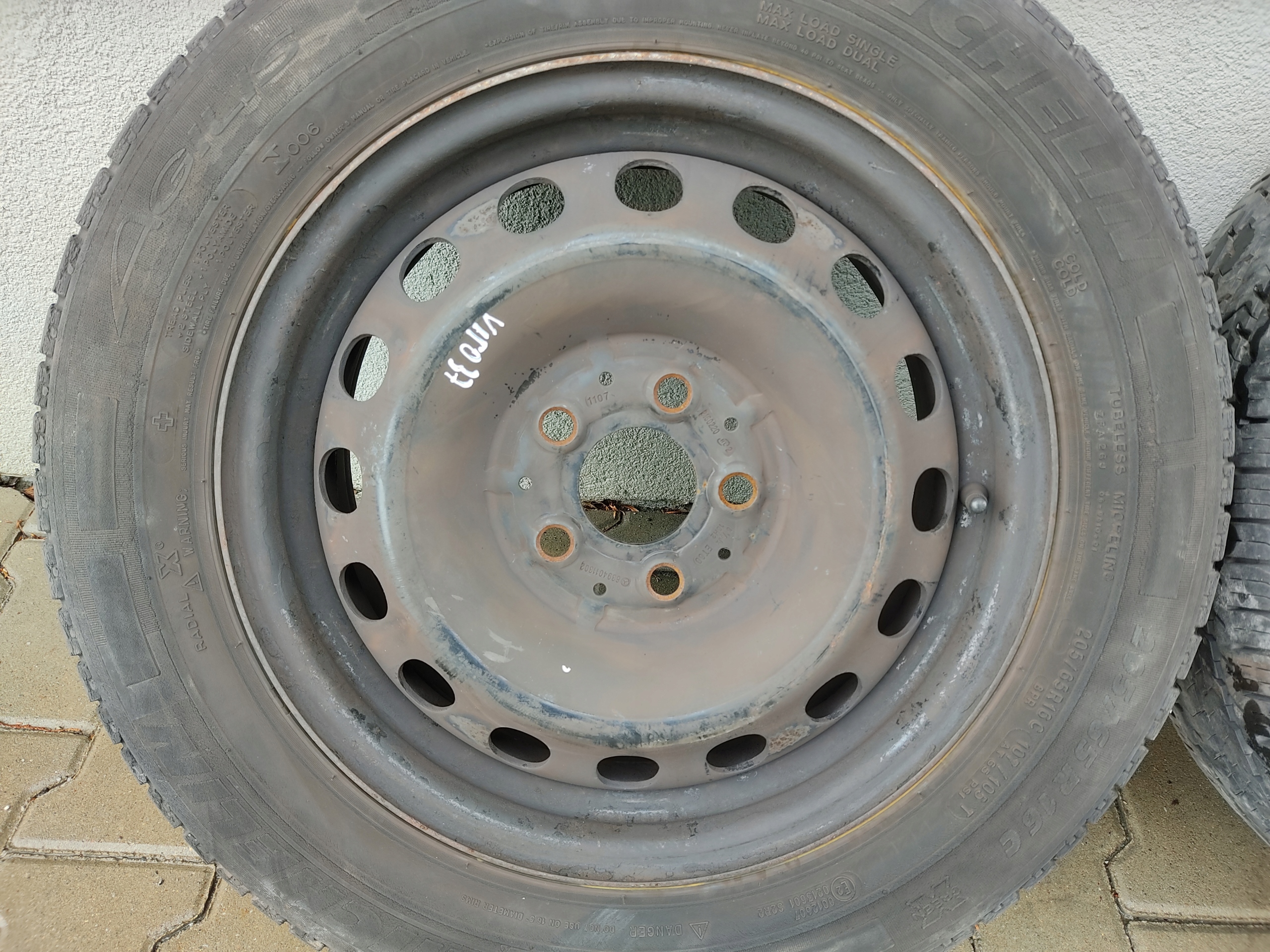KOLESA PLECHOVE DISKY 16 VITO W639 2004-2011