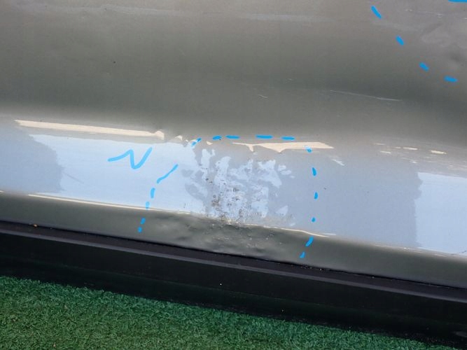 BMW X3 F25 LAVE PREDNE DVERE