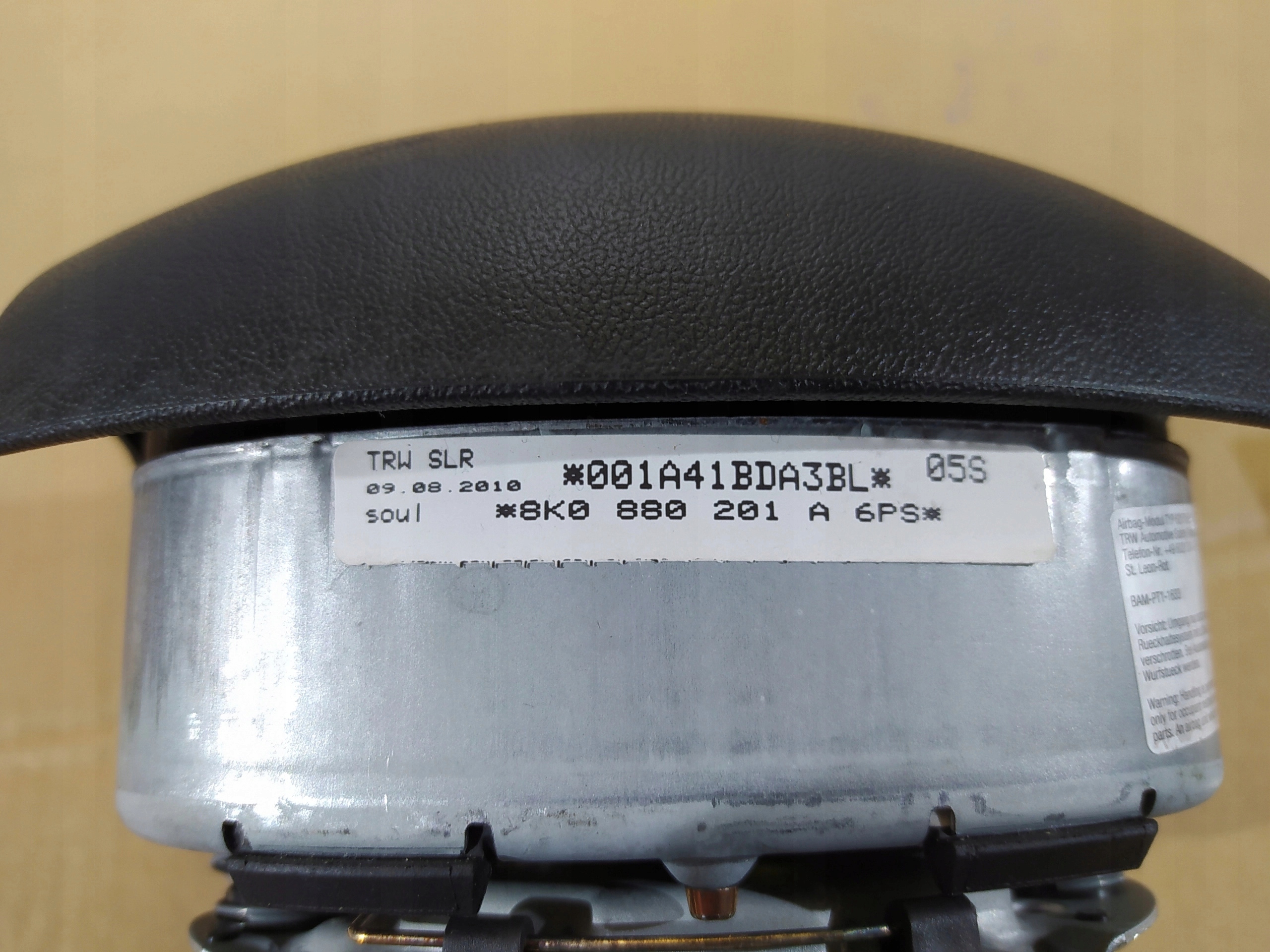 AUDI A4 B8 AIRBAGY BEZPECNOSTNE PASY SENZOR