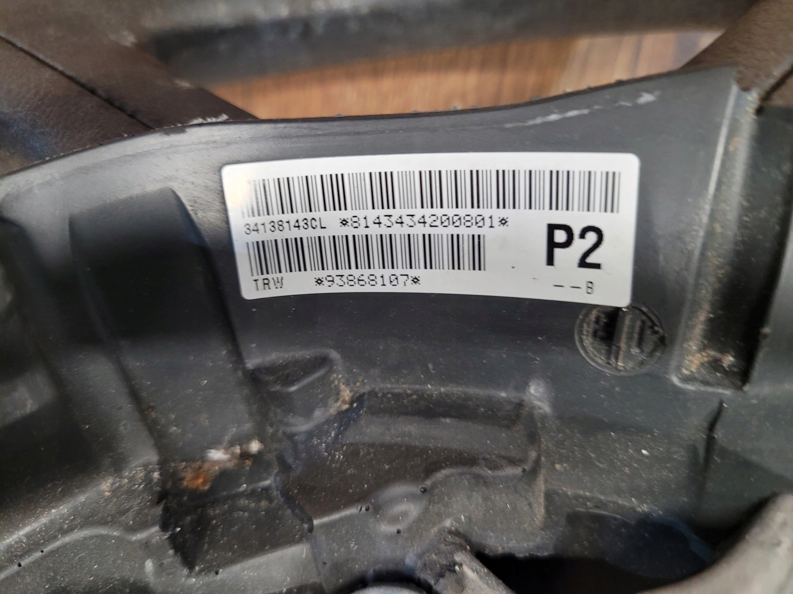 Opel Vivaro B Trafic III VOLANT 93868107