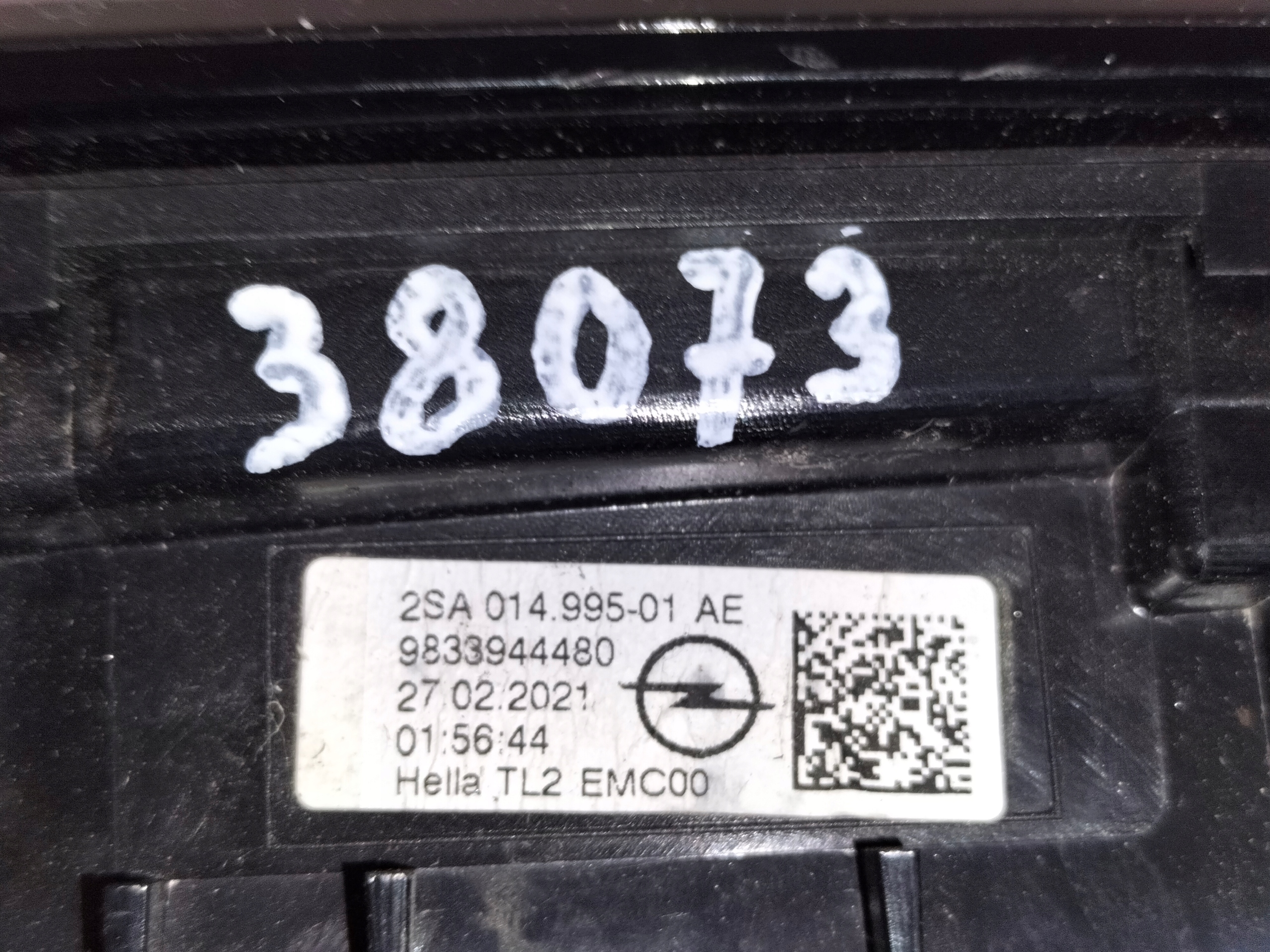 LAVE ZADNE SVETLO OPEL MOKKA B II 20-