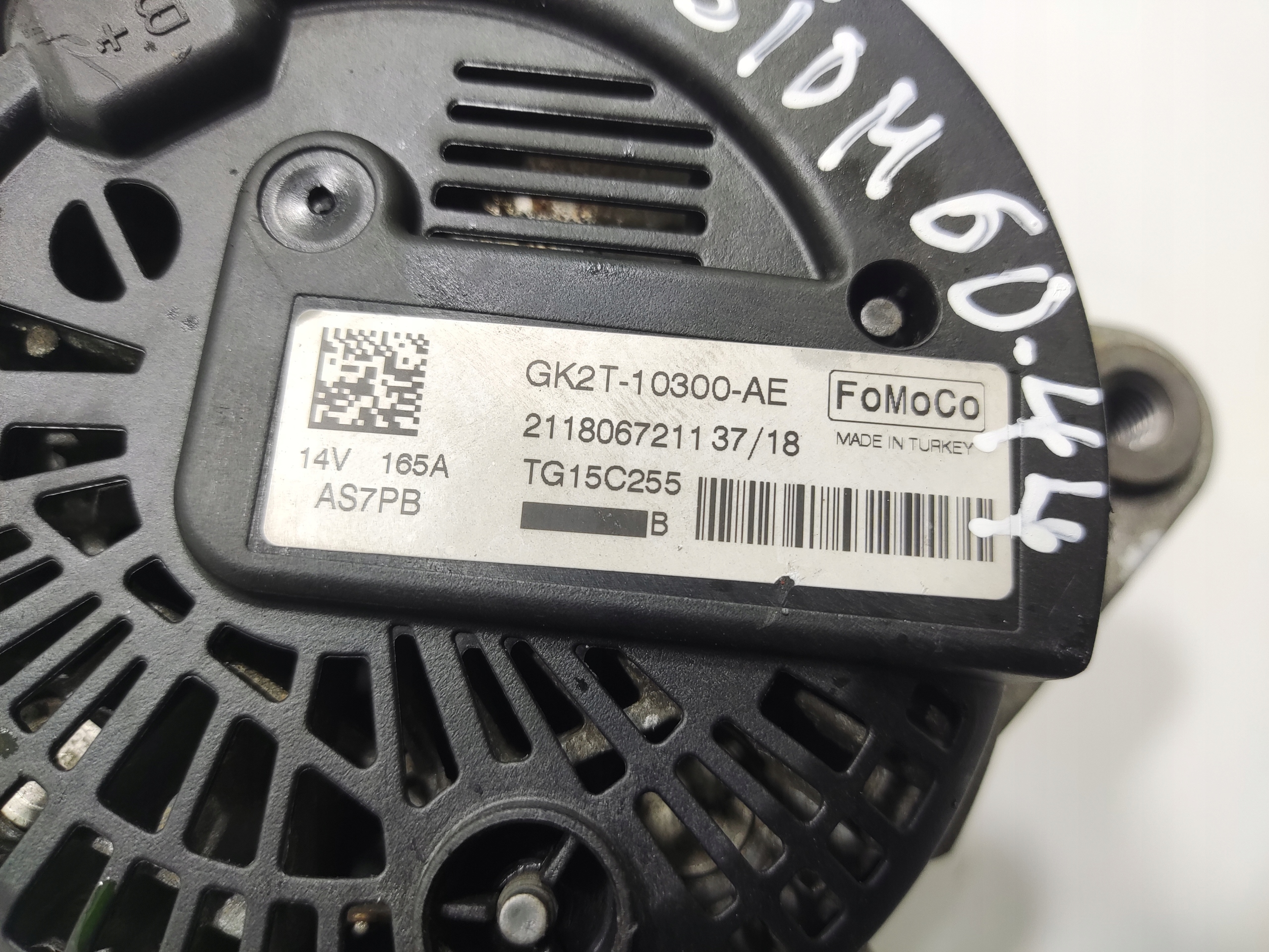ALTERNÁTOR FORD TRANSIT CUSTOM MK1 2.0 TDCI 2017-2023 LIFT GK2T-10300-AE