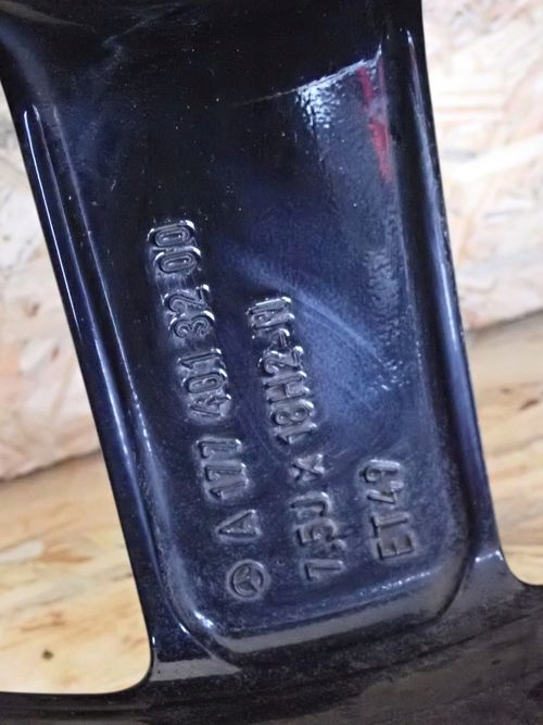 MERCEDES A-KLASA 7,5Jx18 ET49 5×112 HLINIKOVY DISK ELEKTRON A1774013200