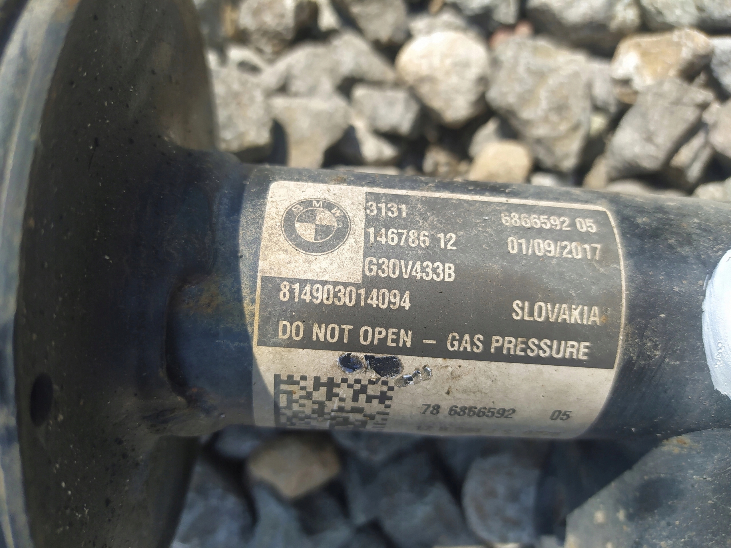 BMW 5 G30 MACPHERSON PRAVA LAVA 6866592 6866591