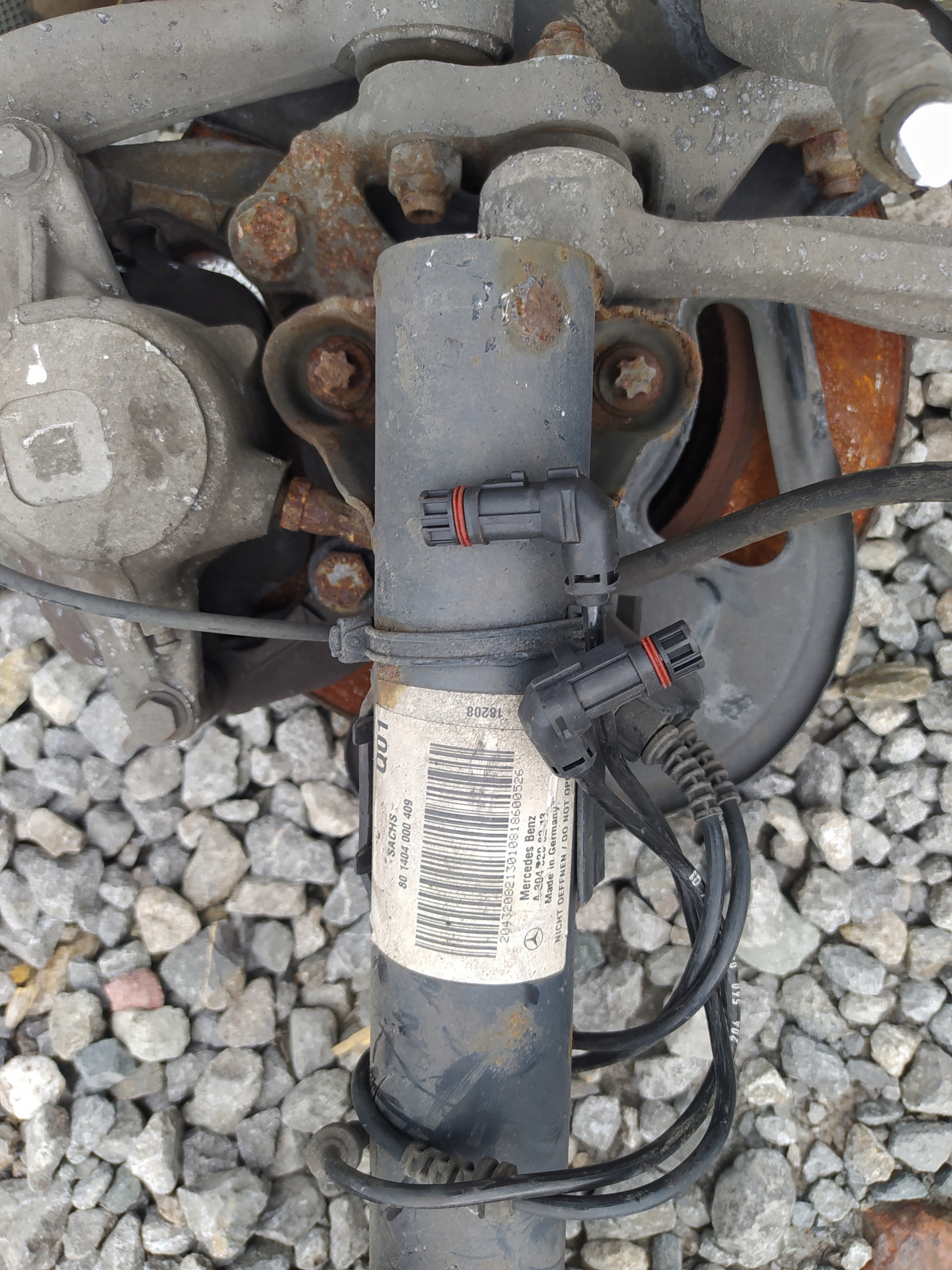 MERCEDES C W204 RAMENO PRAVÝ PREDNÝ OTOČ A2043208213