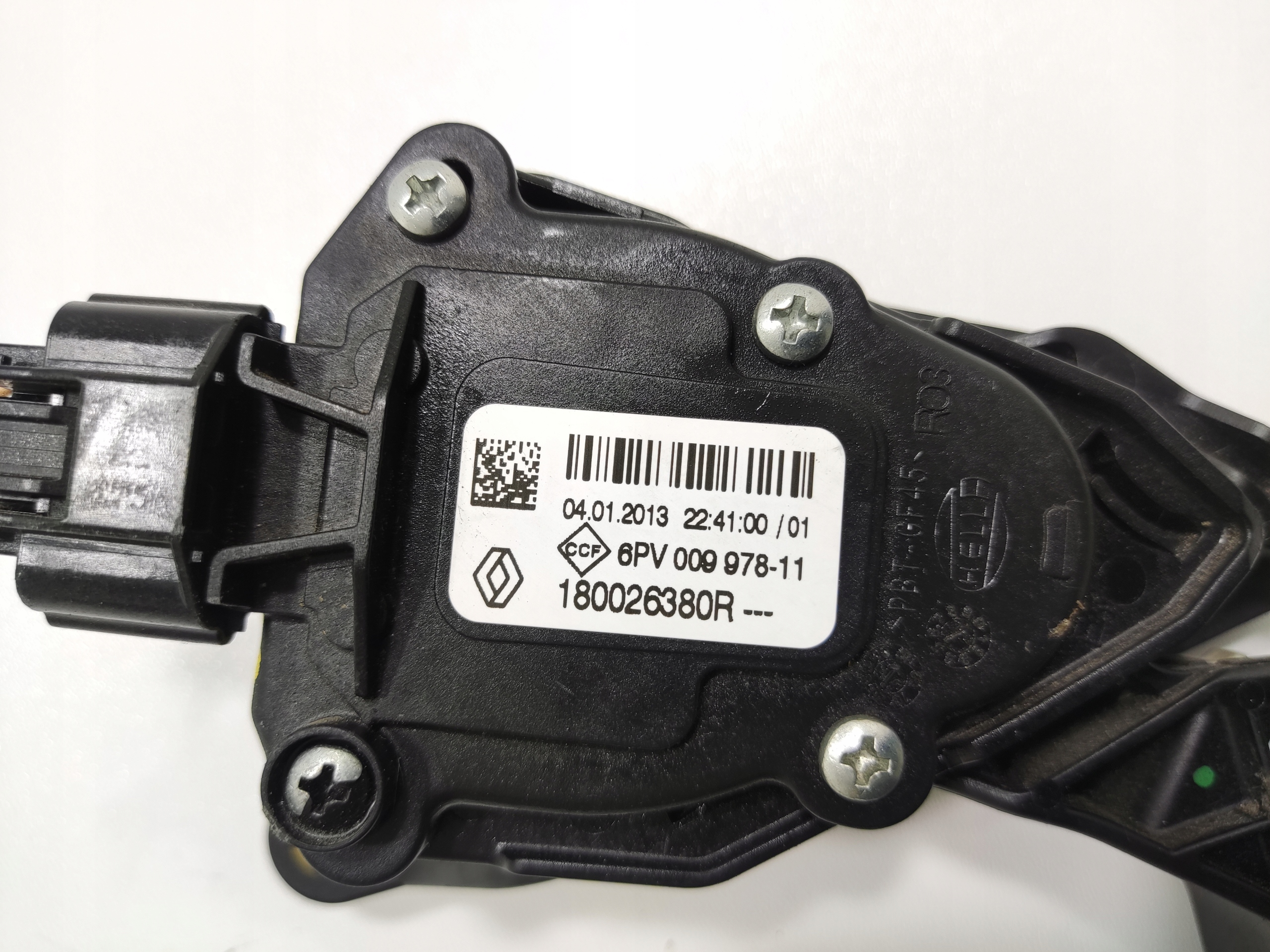 PLYNOVY PEDAL RENAULT CLIO IV RS 1.6 TCE 180026380R 2016-2019 LIFT