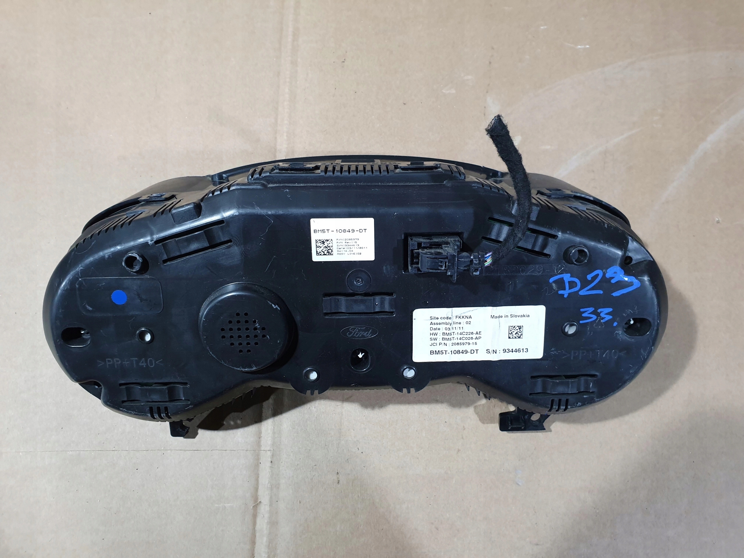 FORD C MAX MK2 TACHOMETER BUDIKY UK bm5t10849dt