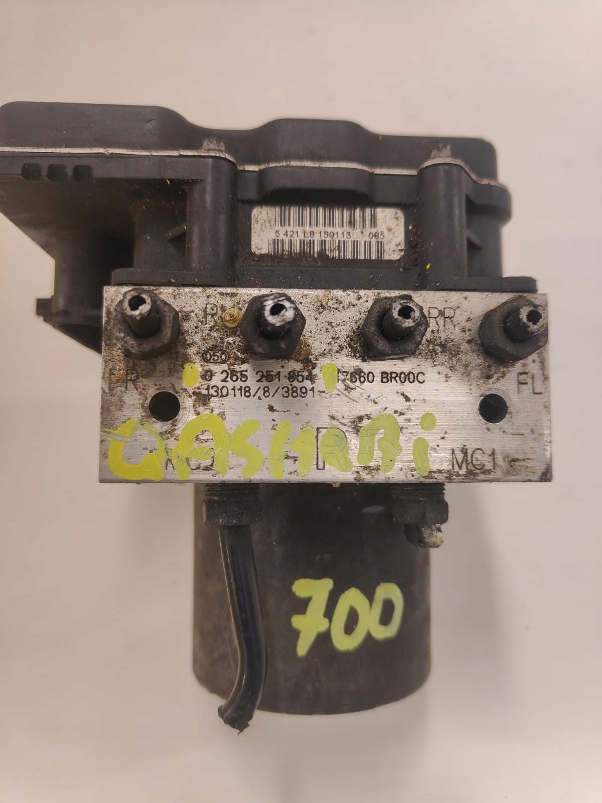 Nissan QASHQAI lift 0265951743 KOCKA ABS RIADIACA JEDNOTKA
