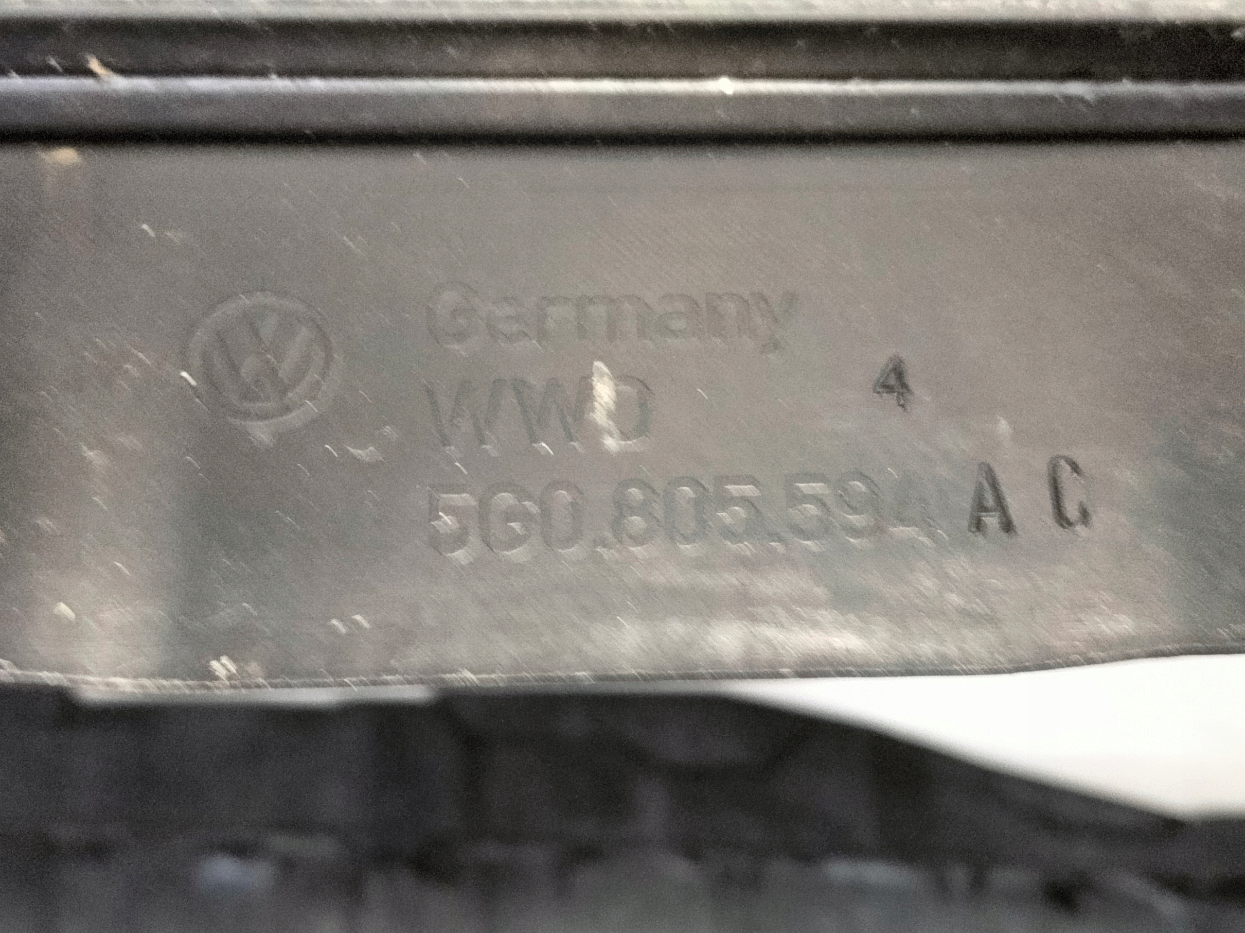 PREDNÉ PÁS RÁM VW GOLF 7 VII 12-