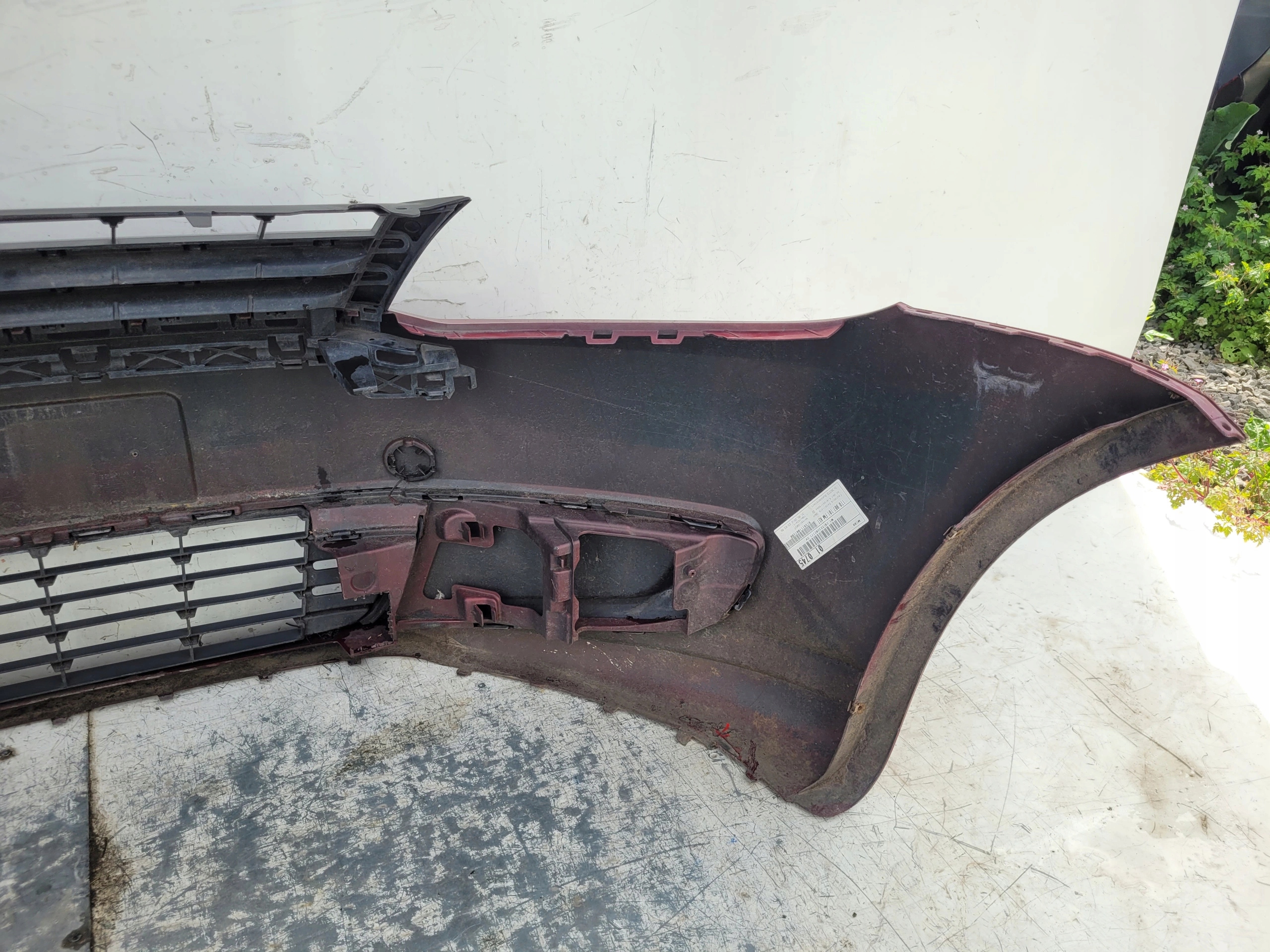 VW TOURAN LIFT 010-015 PREDNÝ NÁRAZNÍK