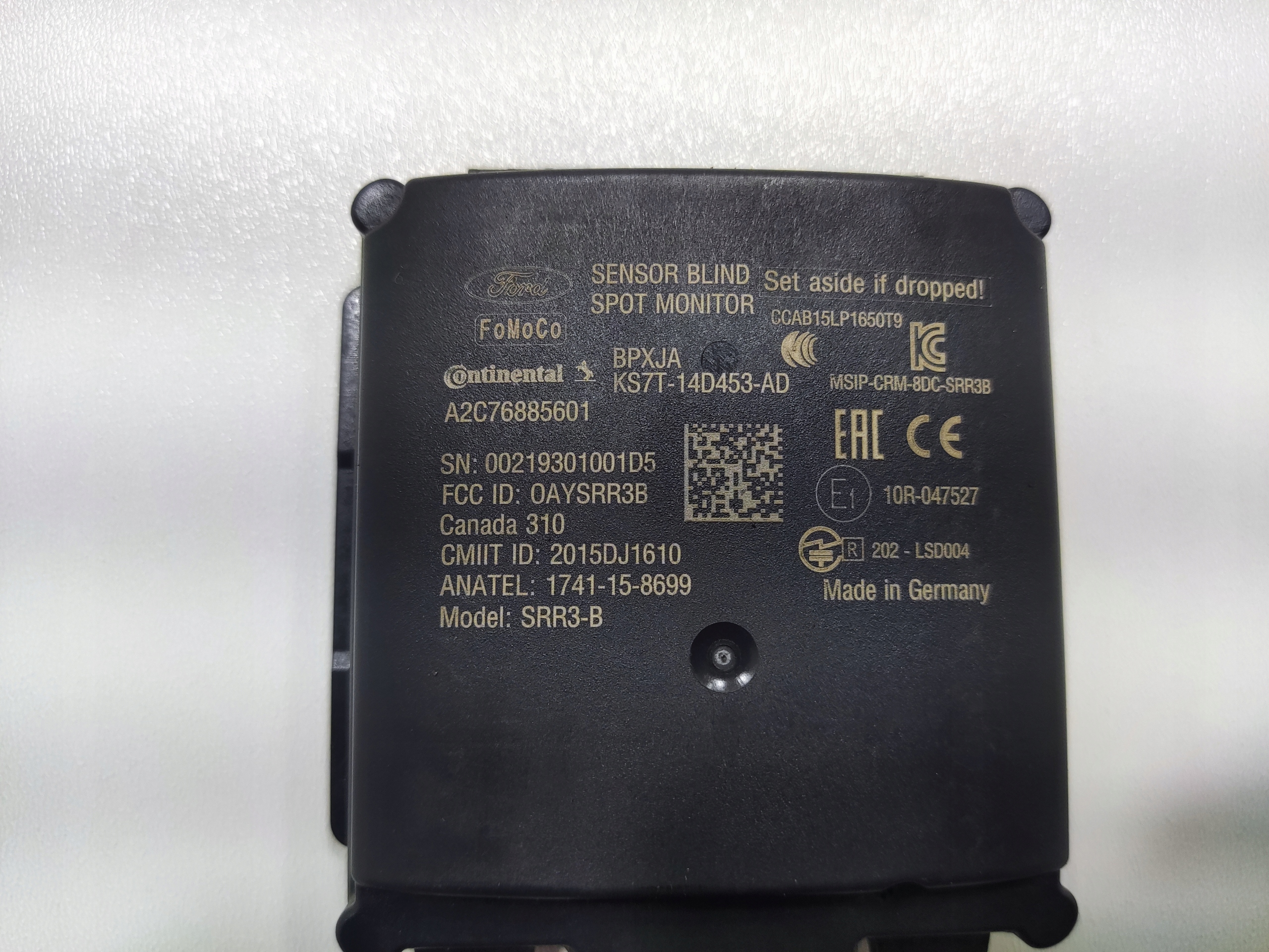 RADAR SENZOR DISTRONIC FORD MONDEO MK5 V KS7T-14D453-AD 2019-2022 LIFT