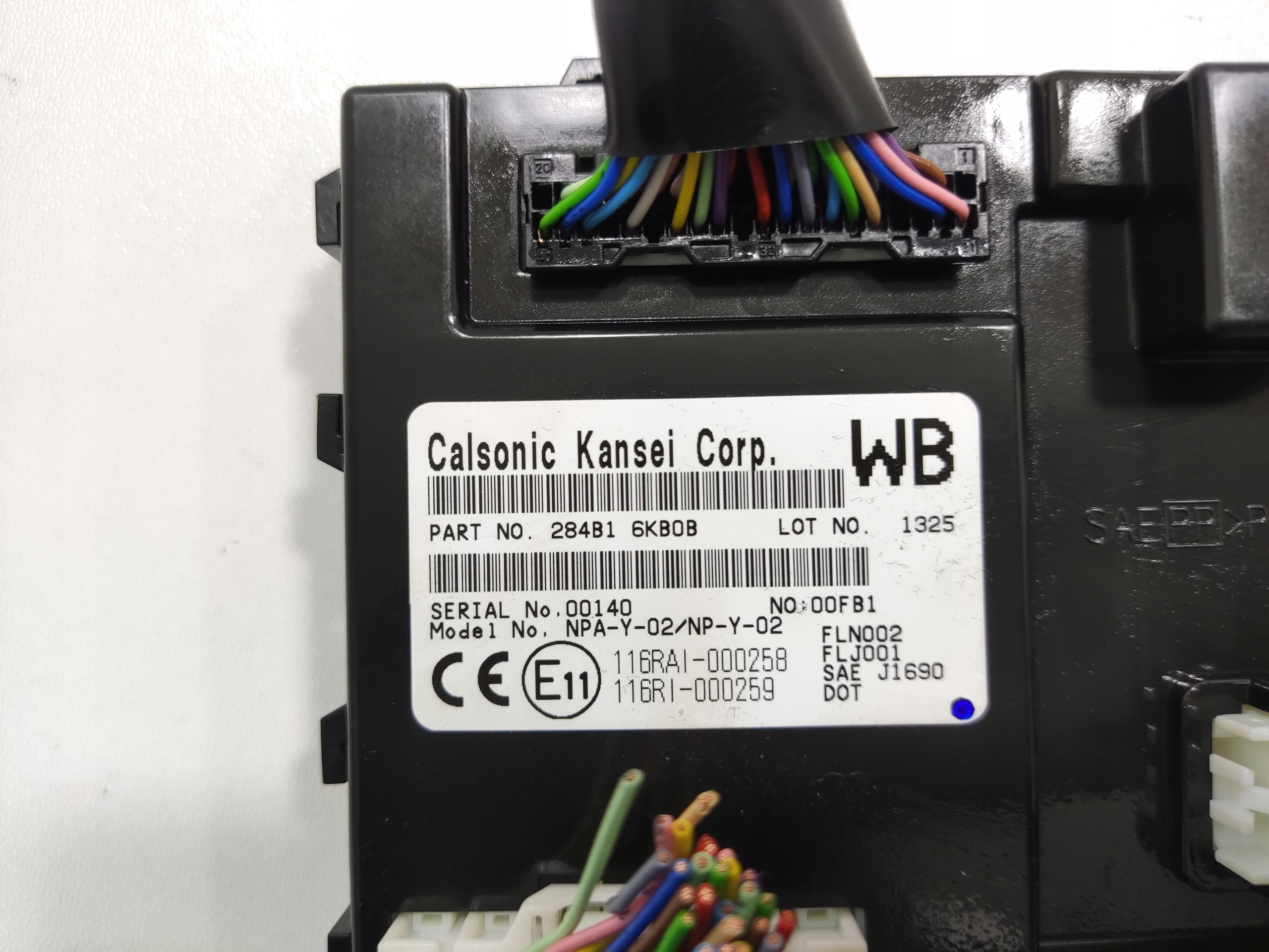 MODUL RIADIACA JEDNOTKA BSI NISSAN NAVARA IV D23 NP300 284B16KB0B 2015-2022