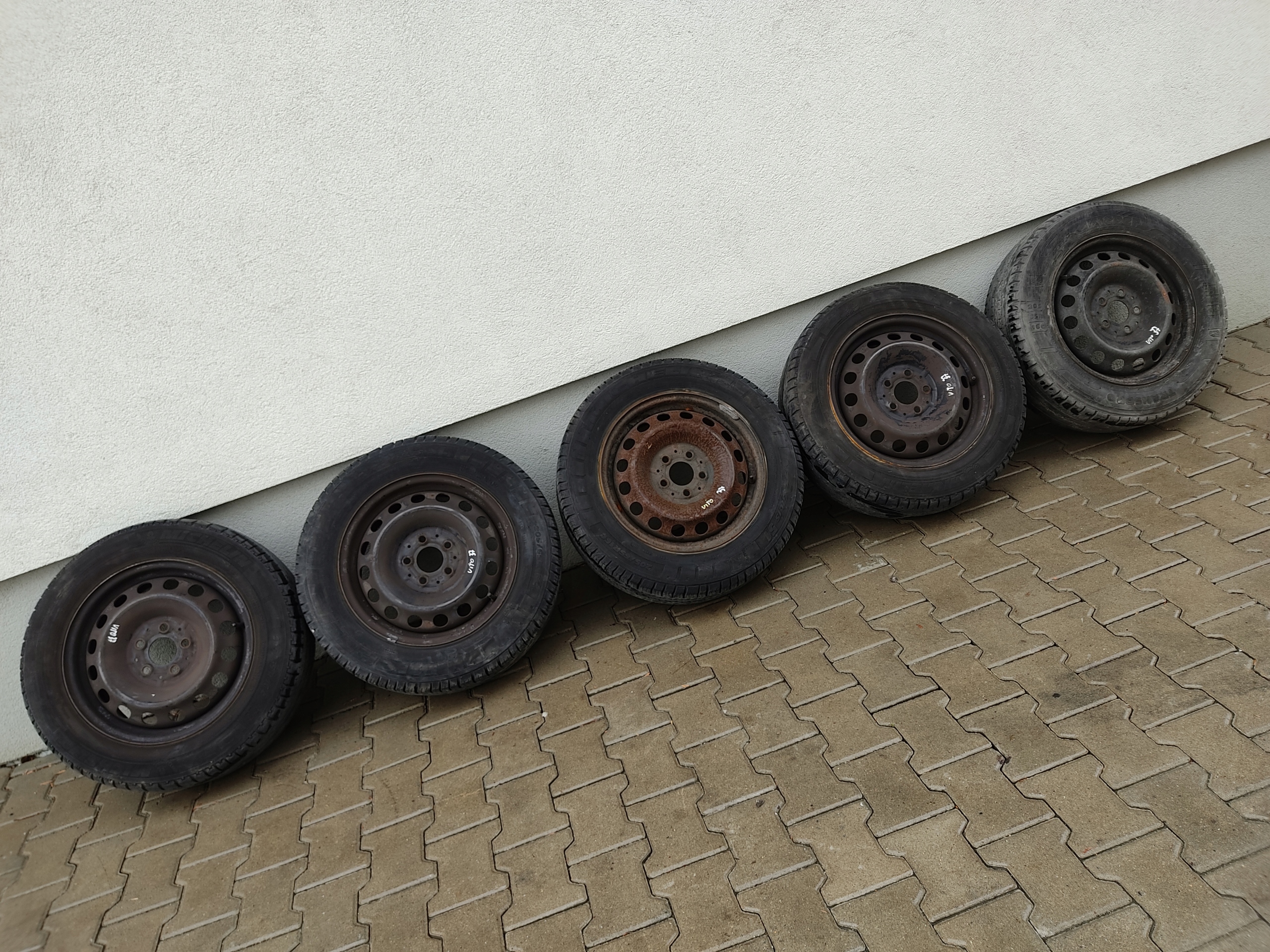 KOLESA PLECHOVE DISKY 16 VITO W639 2004-2011