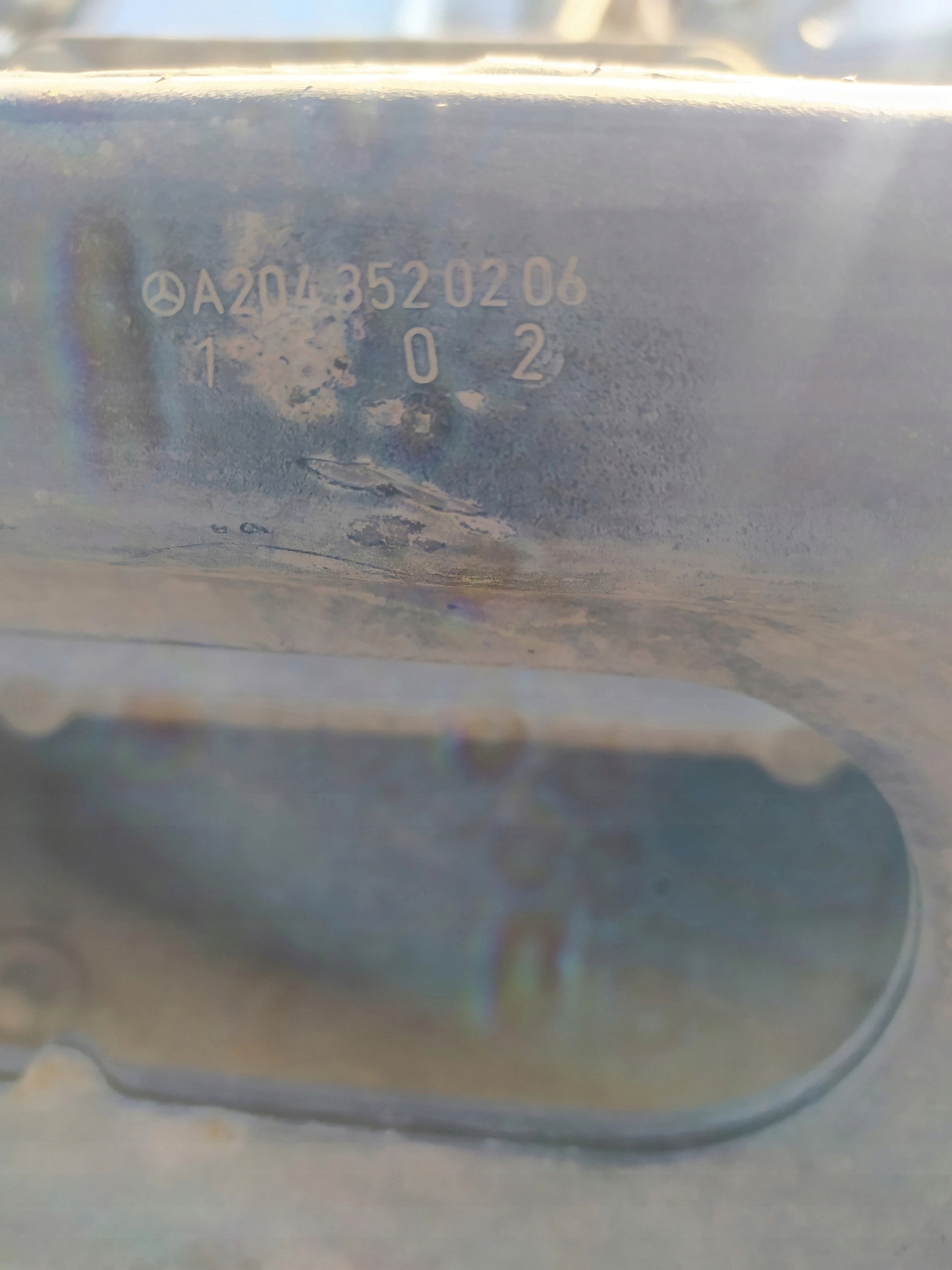 MERCEDES C W205 1.6 CDI SEDAN ZADNÁ NÁPRAVA OTOC A2043520206