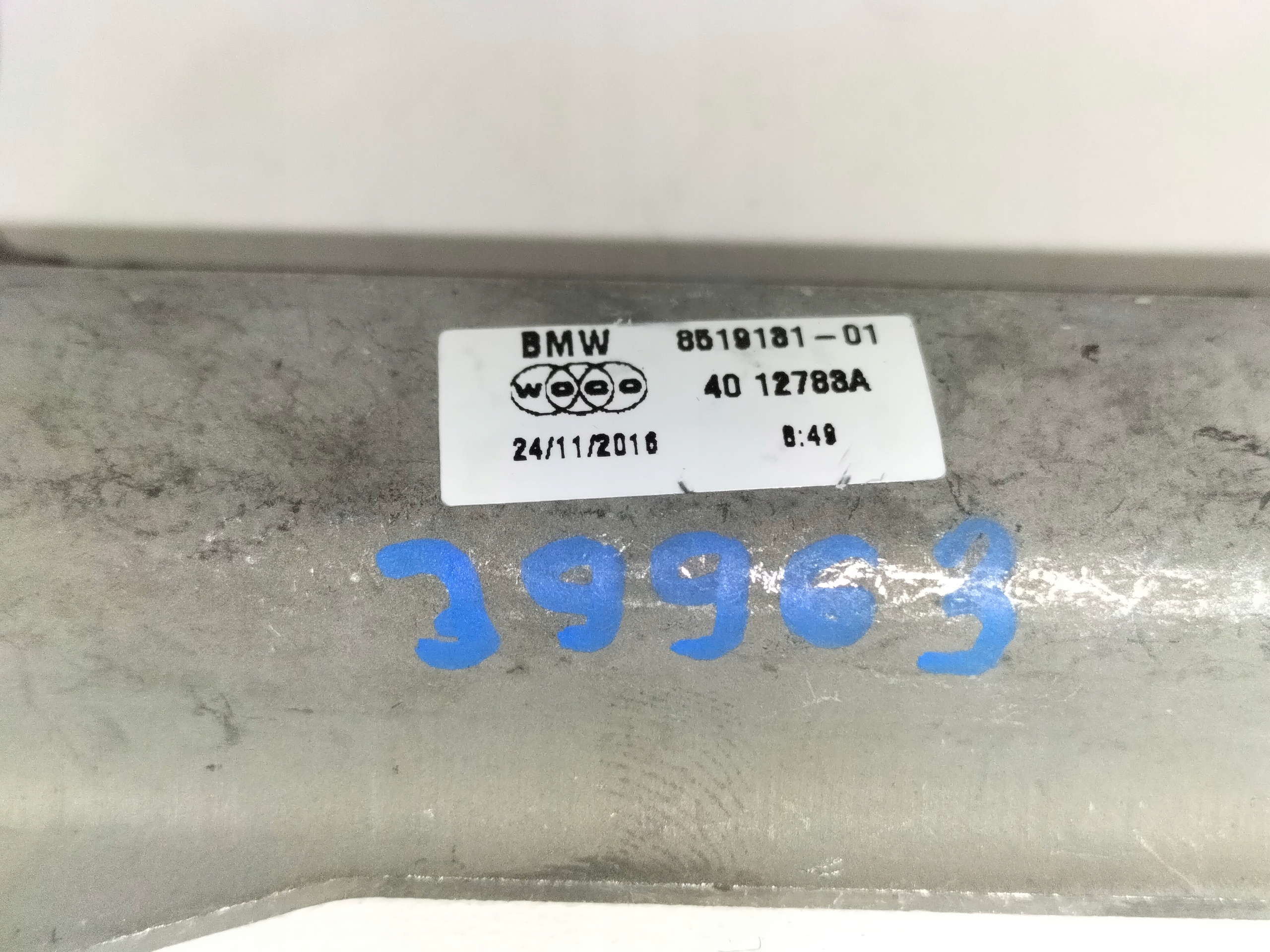 DRZIAK UCHYT FILTERA VZDUCHU dół LAVY BMW 5 F10 F11 10- BMW X3 F25 10-