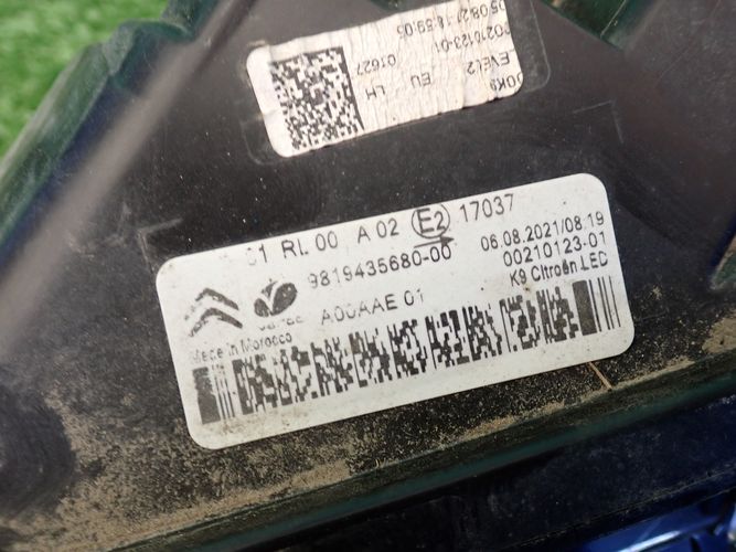 CITROEN BERLINGO IV LED LAVA HMLOVKA drl