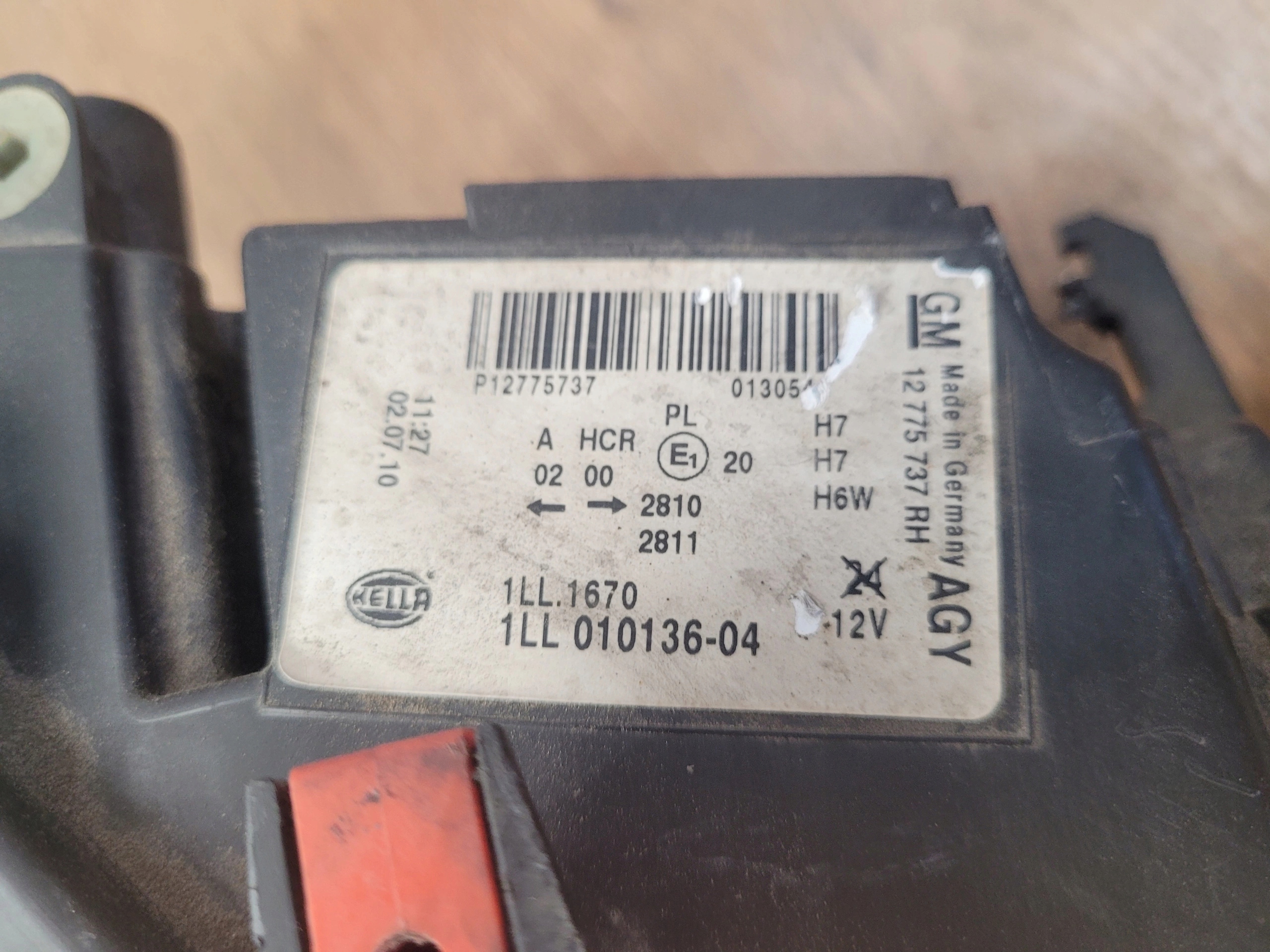 SAAB 95 9-5 010- ĽAVÉ PREDNÉ SVETLO SVETLOA PREDNEA GB VERZIA 12775737
