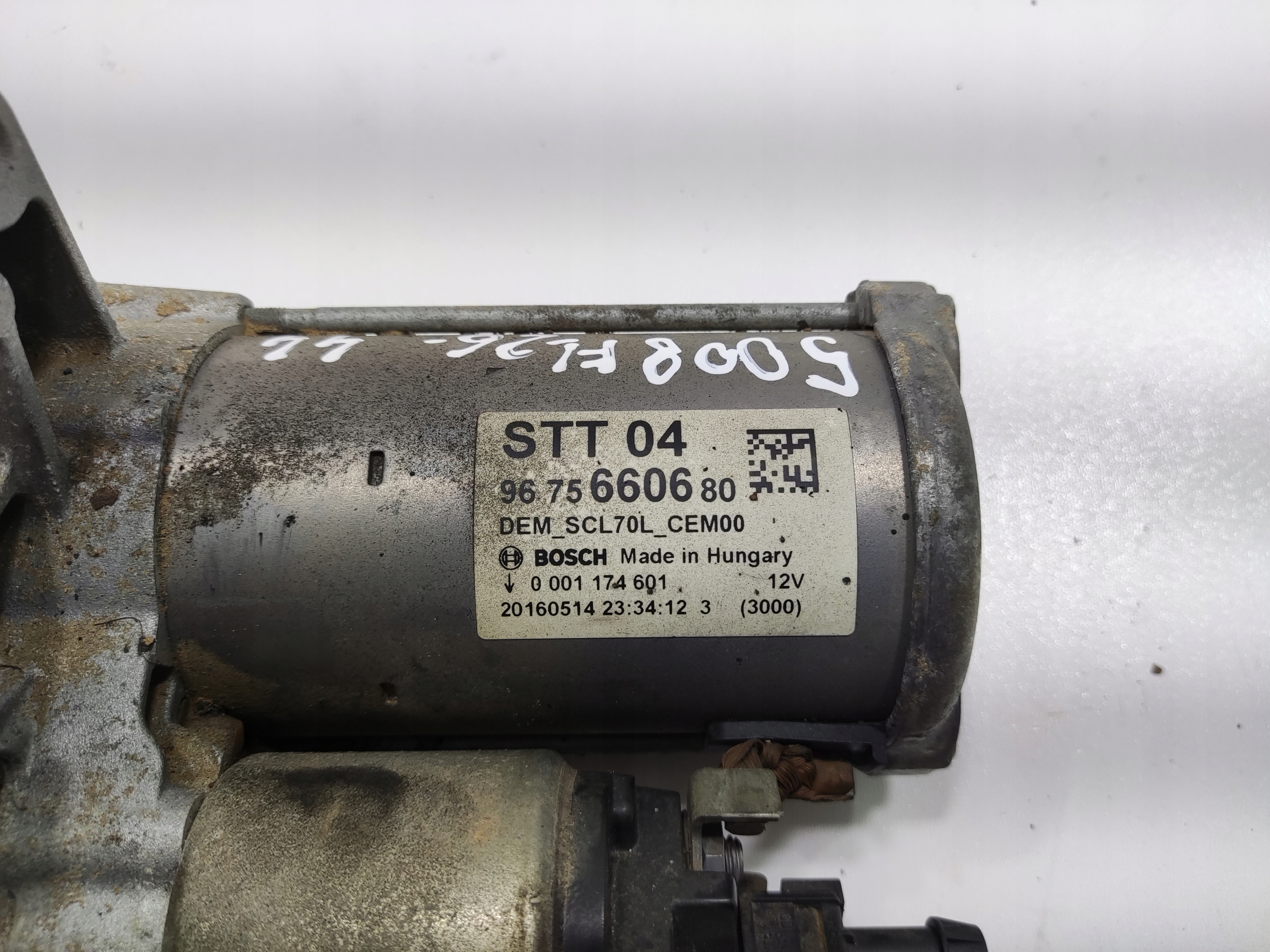 STARTER PEUGEOT 5008 I 1.6 E-HDI 2013-2016 LIFT 9675660680