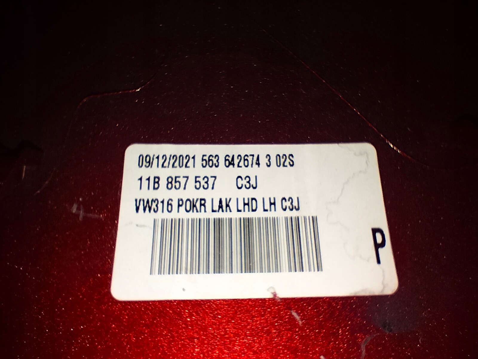 KRYT OBAL LAVEHO ZRKADLA VW ID4 20-