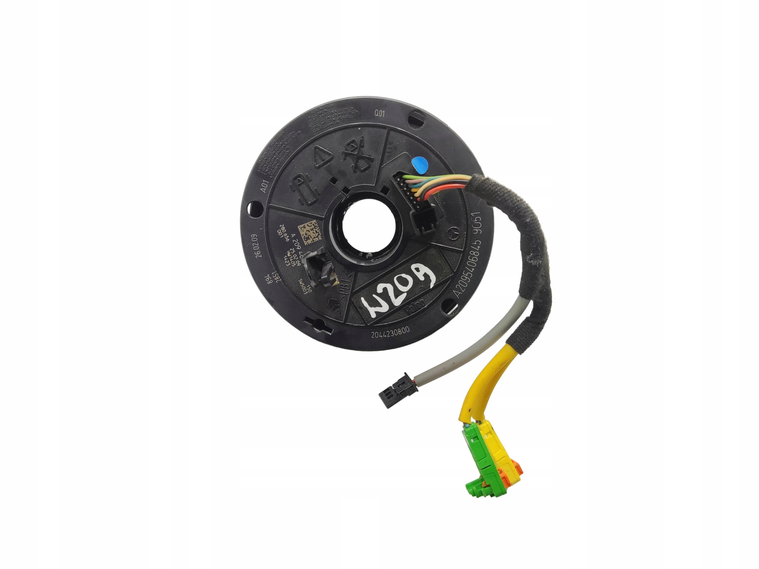 AIRBAGOVY KRUZOK POD VOLANT MERCEDES CLK W209 209 A2094640718 A2095406845 2005-09
