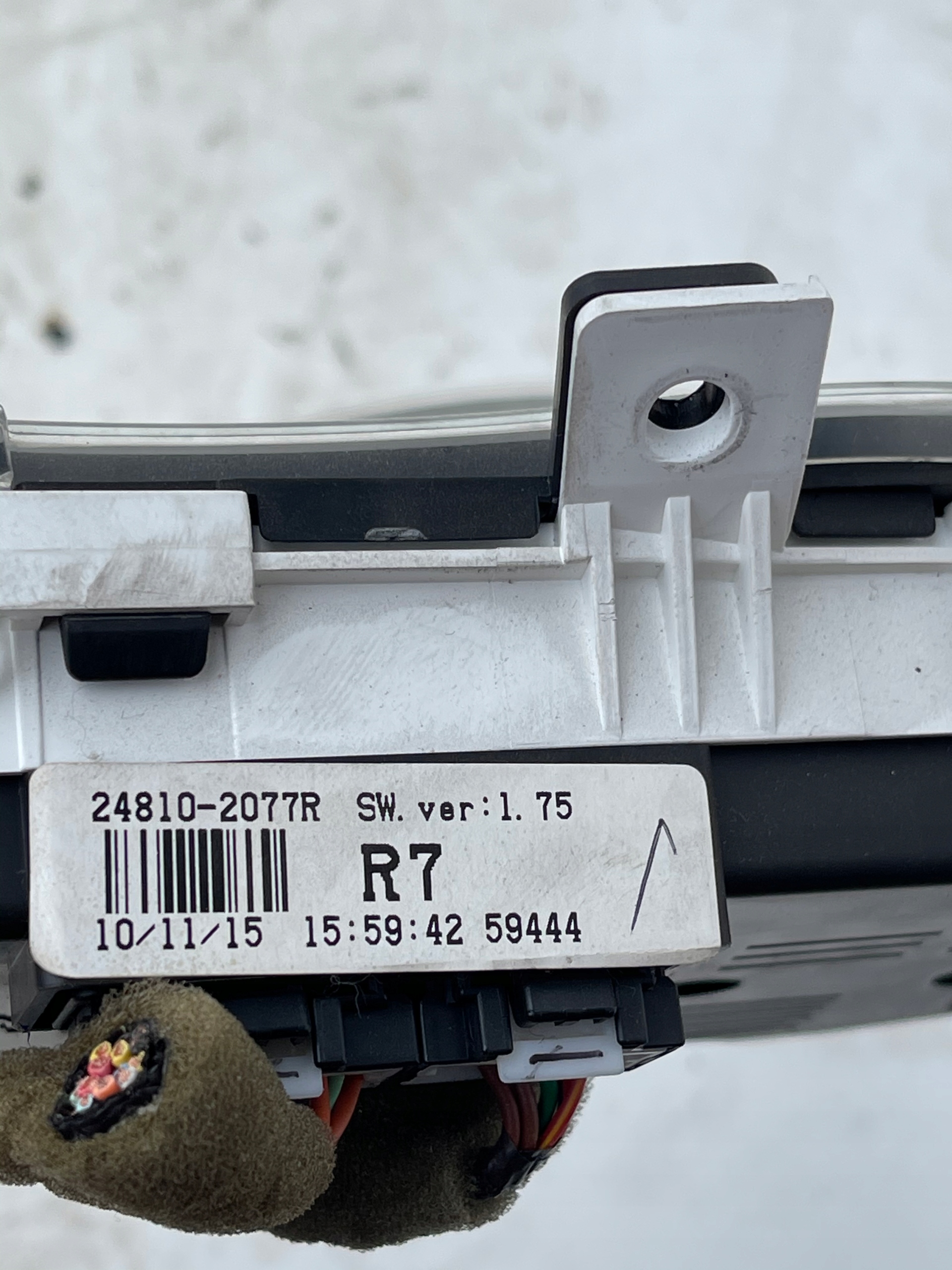 TACHOMETER BUDIKY 24810-2077R RENAULT KOLEOS 2.0DCI