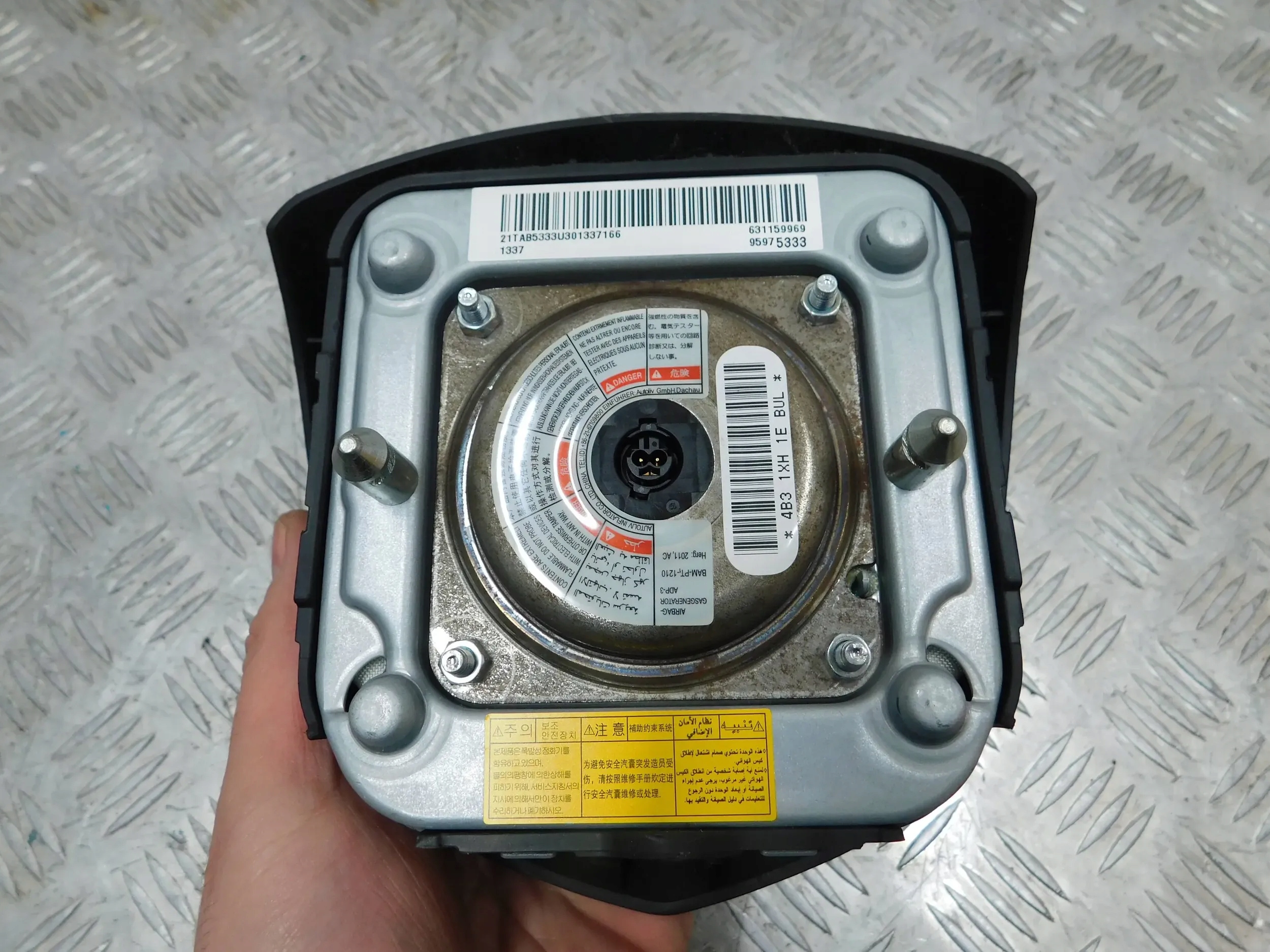 VOLANTOVÝ AIRBAG CHEVROLET SPARK 09-