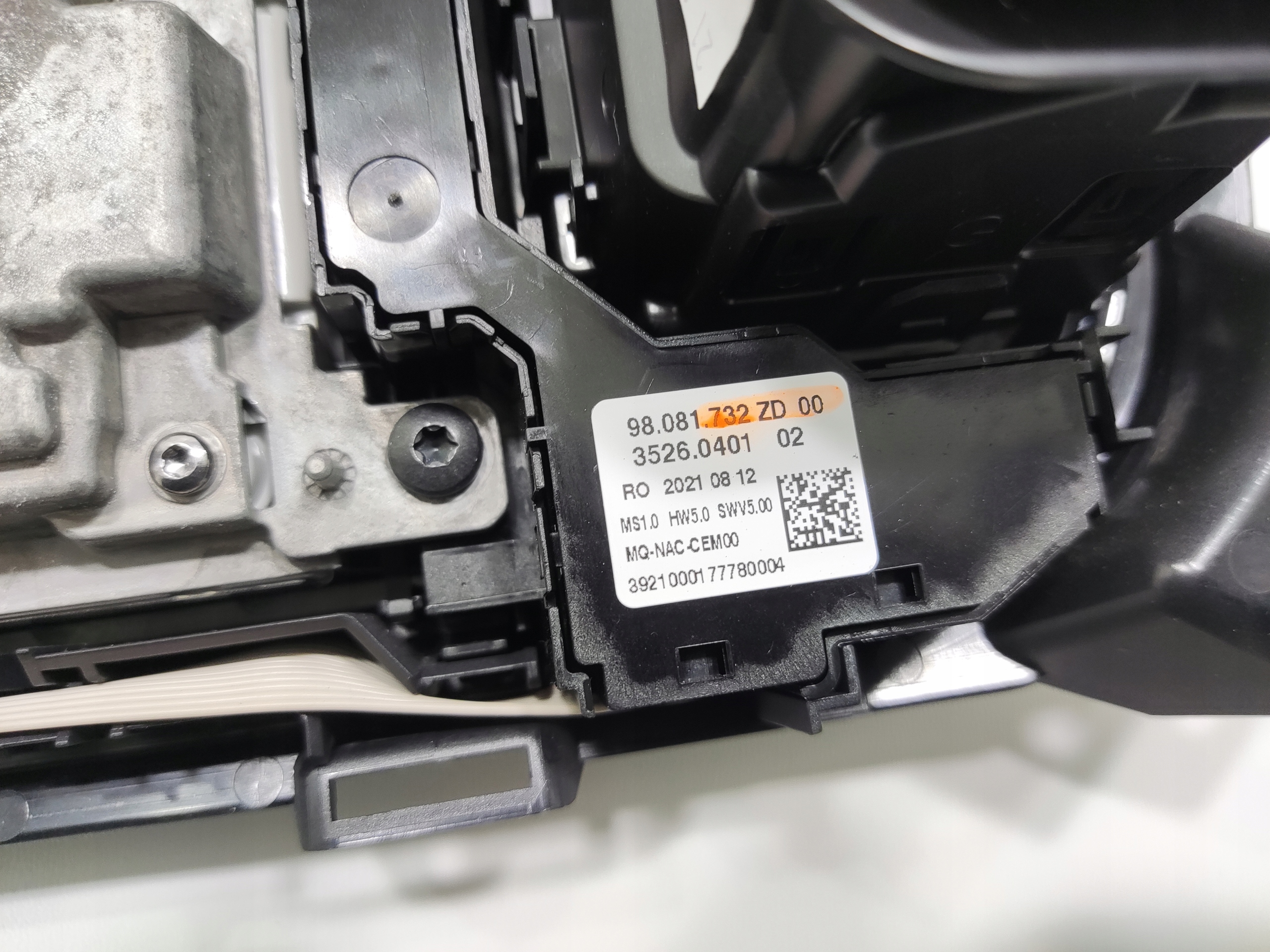 DISPLEJ RADIA NAVIGACIE CITROEN JUMPY EXPERT III 9831665880 16-23