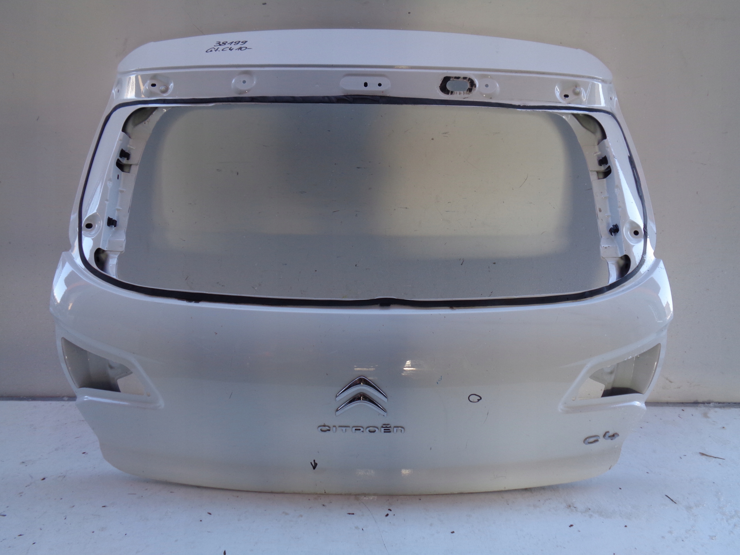 ZADNÁ KAPOTA CITROEN C4 II 10- NR 38199