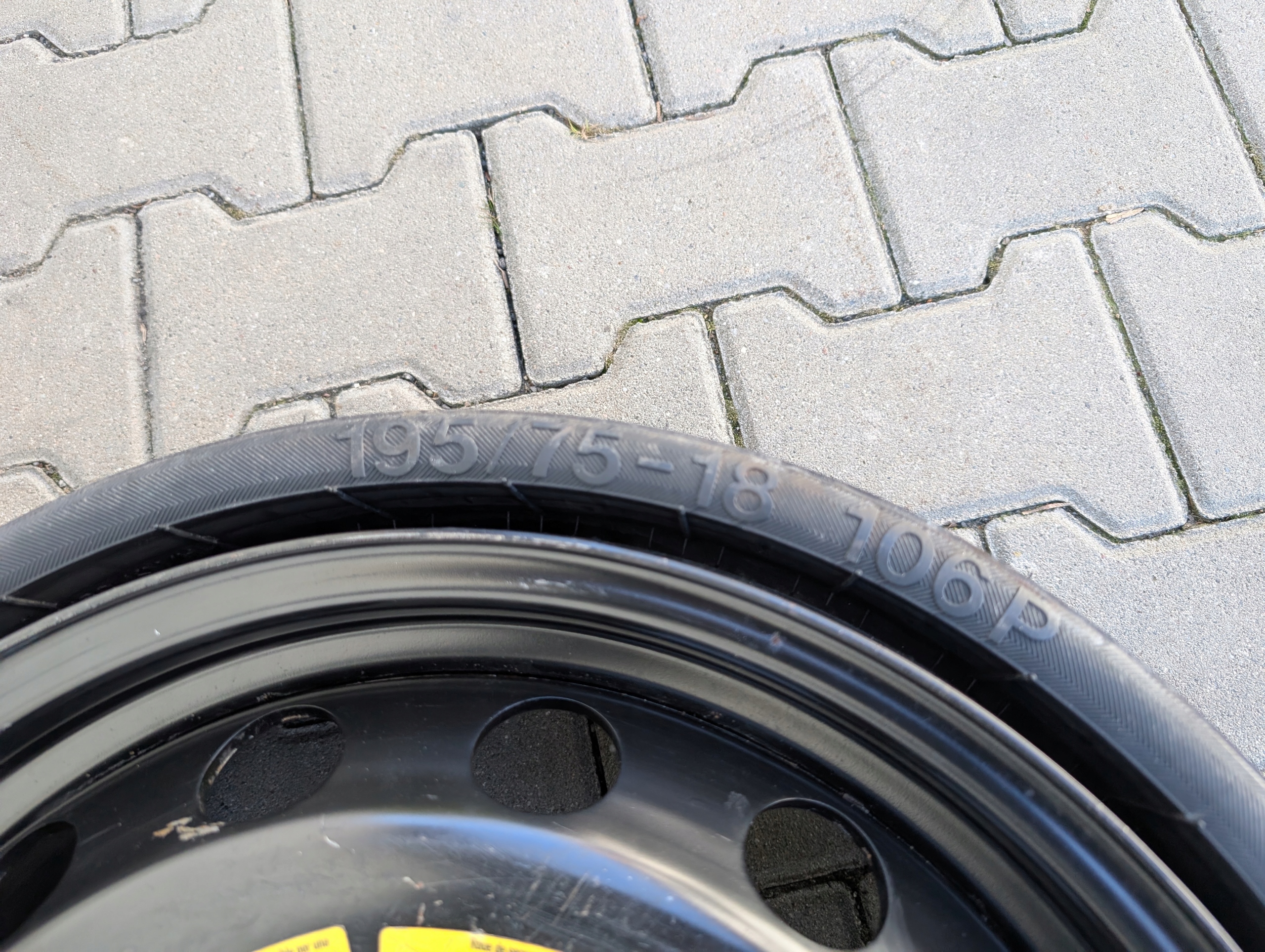 REZERVA DOJAZDOVKA 18 PORSCHE CAYENNE I 5×130 6,5J ET53 7L0601027A