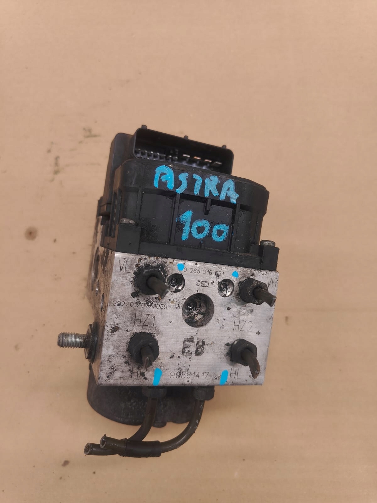 Opel 0265216651 RIADIACA JEDNOTKA KOCKA ABS