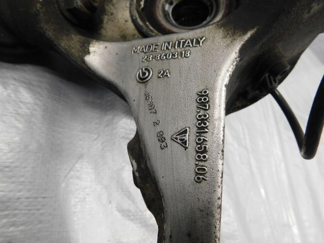 PORSCHE BOXSTER 997 PRAVY ZADNY OTOC