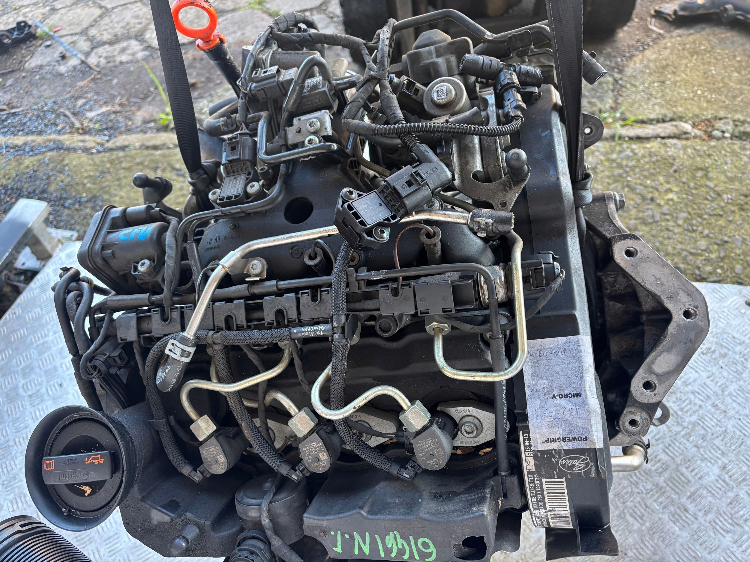 MOTOR CFW 1.2 TDI VW POLO 6R 09-