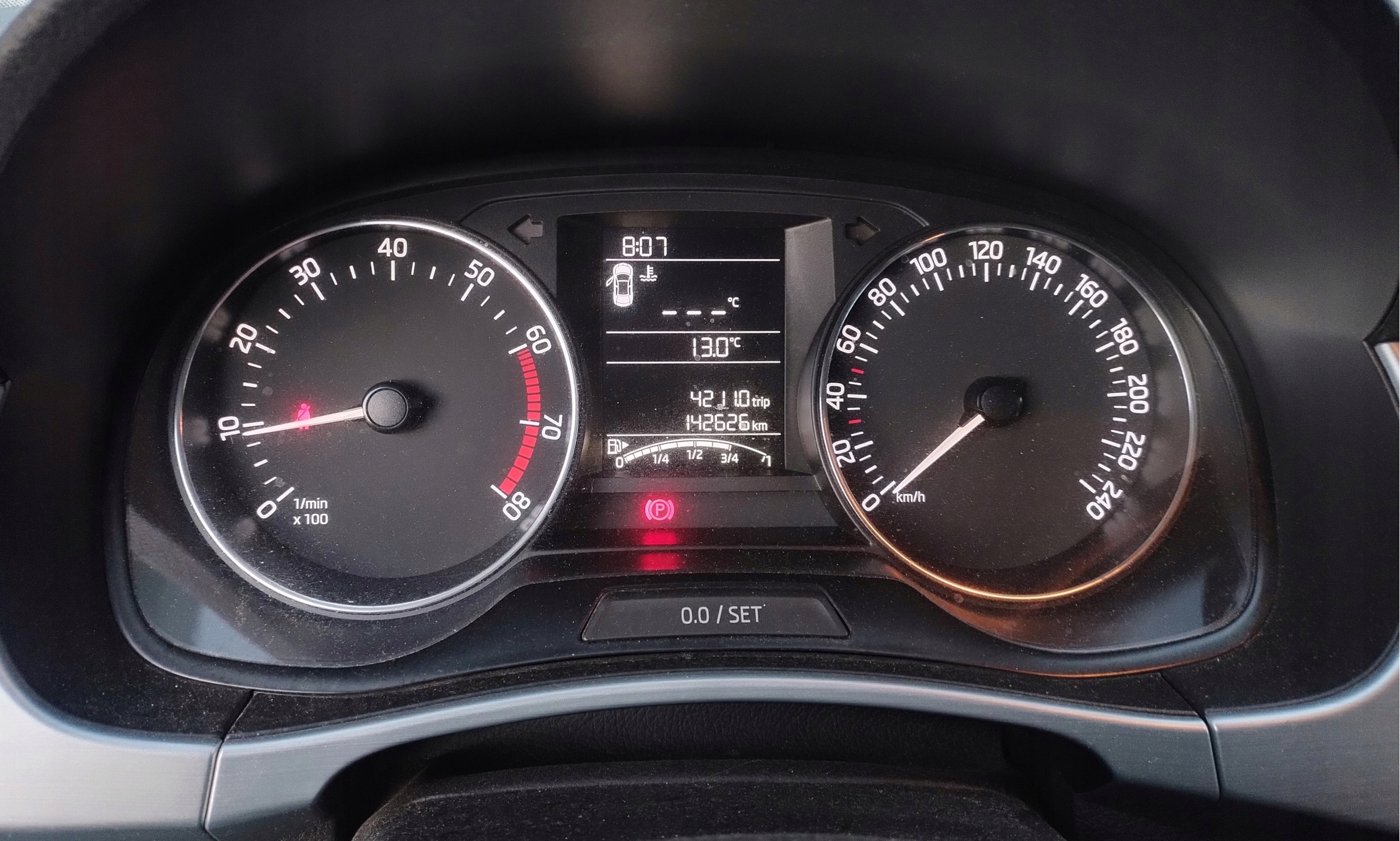 TACHOMETER BUDIKY SKODA FABIA III 6V 1.2 TSI 6V0920730A 2014-2018 EUROPA