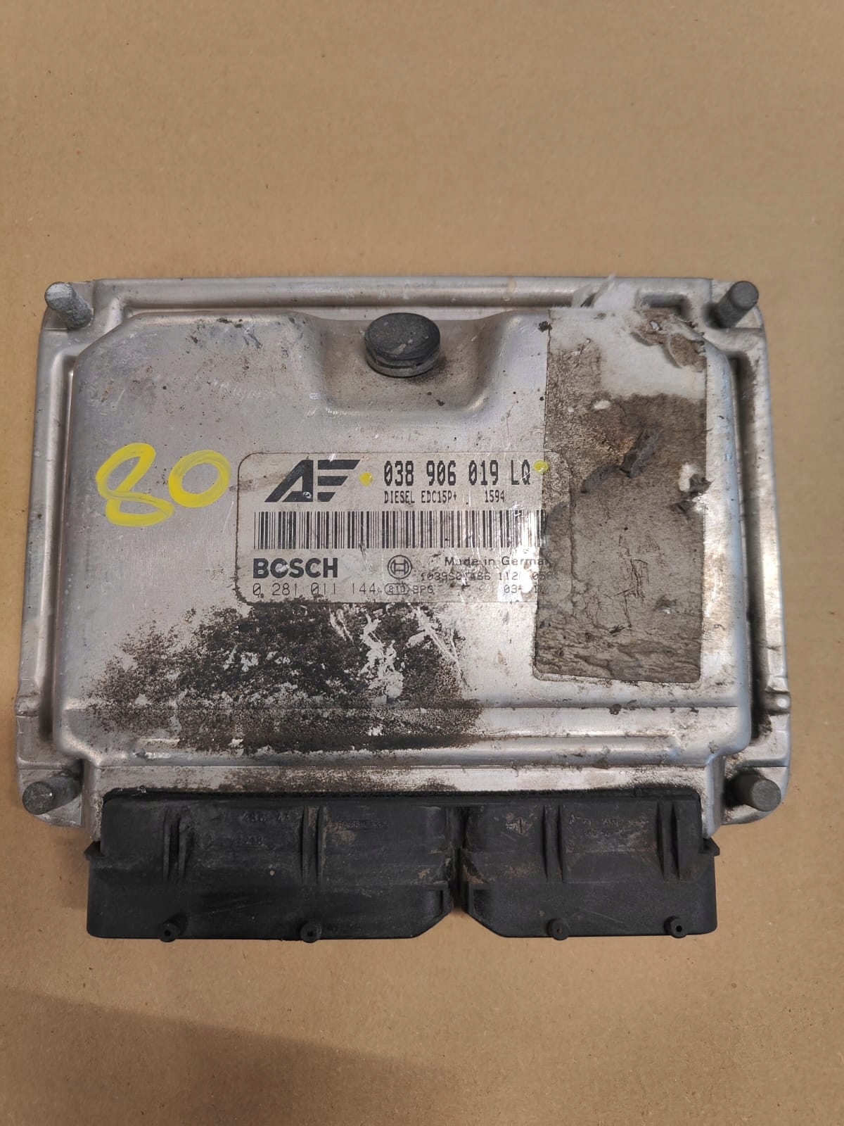 Volkswagen Sharan 1.9tdi oe 038906019LQ RIADIACA JEDNOTKA MOTORA ECU