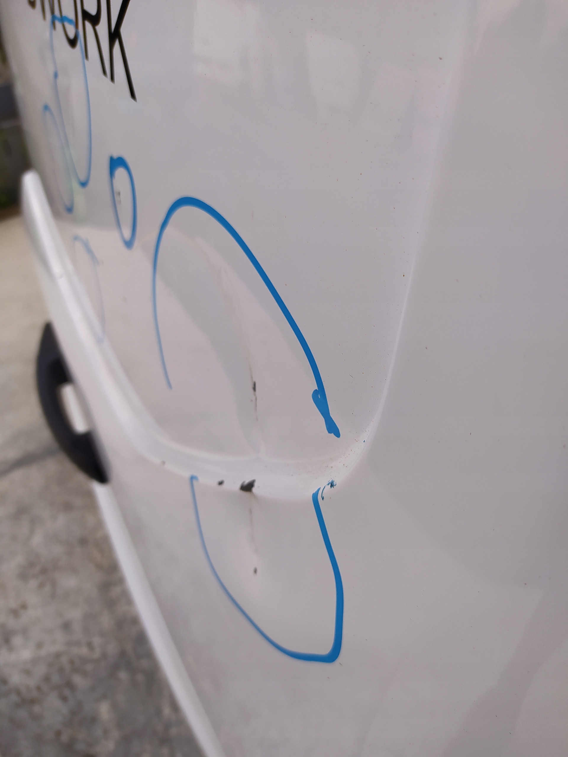 FORD TRANSIT CONNECT MK2 PRAVÉ ZADNÉ DVERE