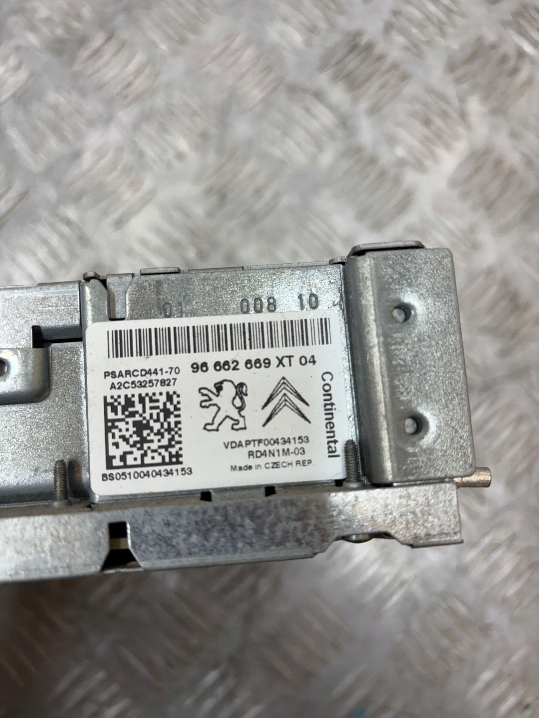 RADIO CITROEN C3 II 09- 96662669XT