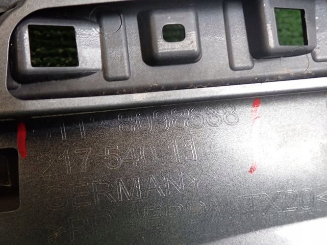 BMW G30 5 SEDAN M-PAKET LIFT 20- ZADNÝ NÁRAZNÍK