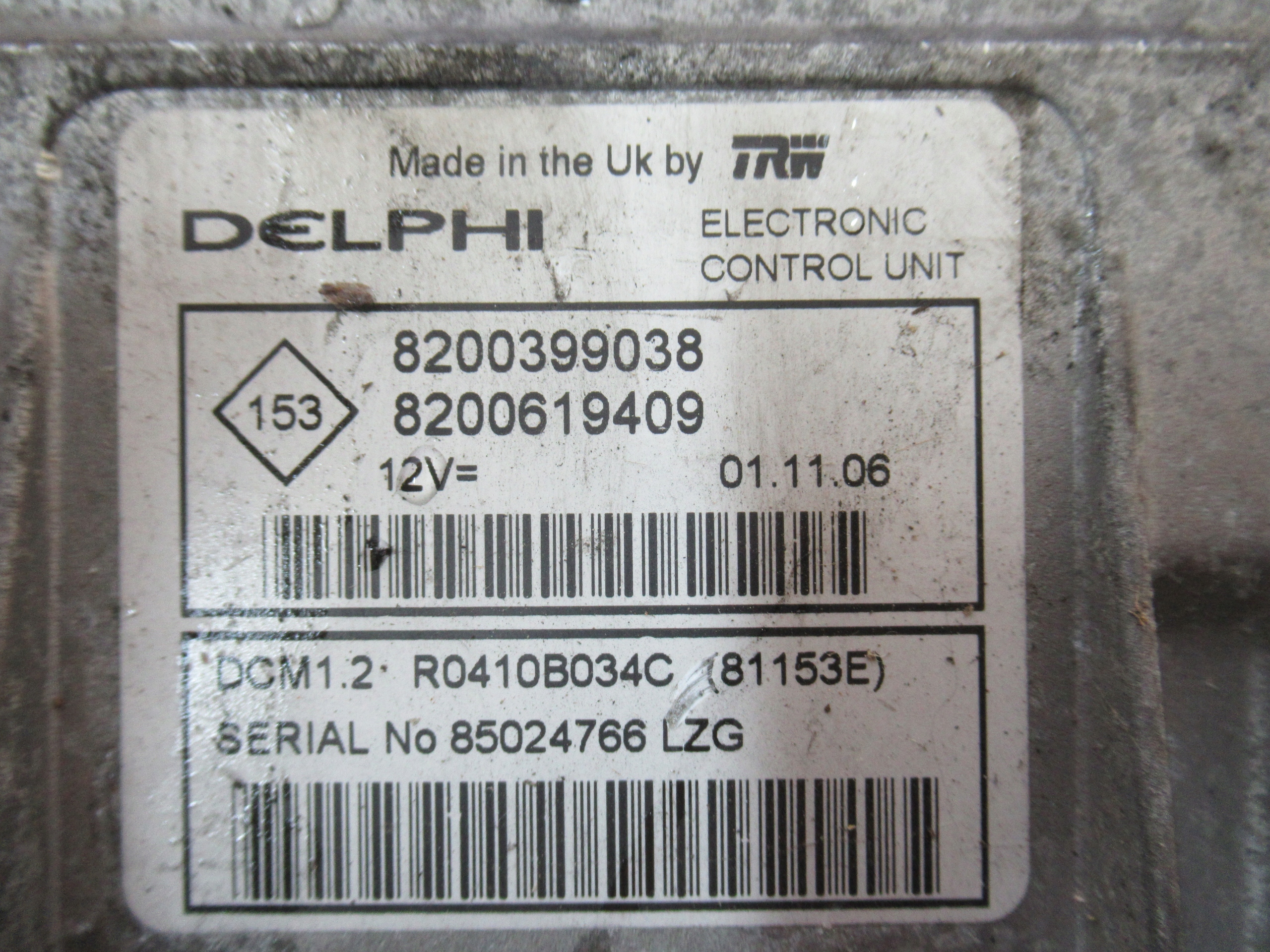 RIADIACA JEDNOTKA MOTORA NISSAN NOTE E11 1.5 DCI