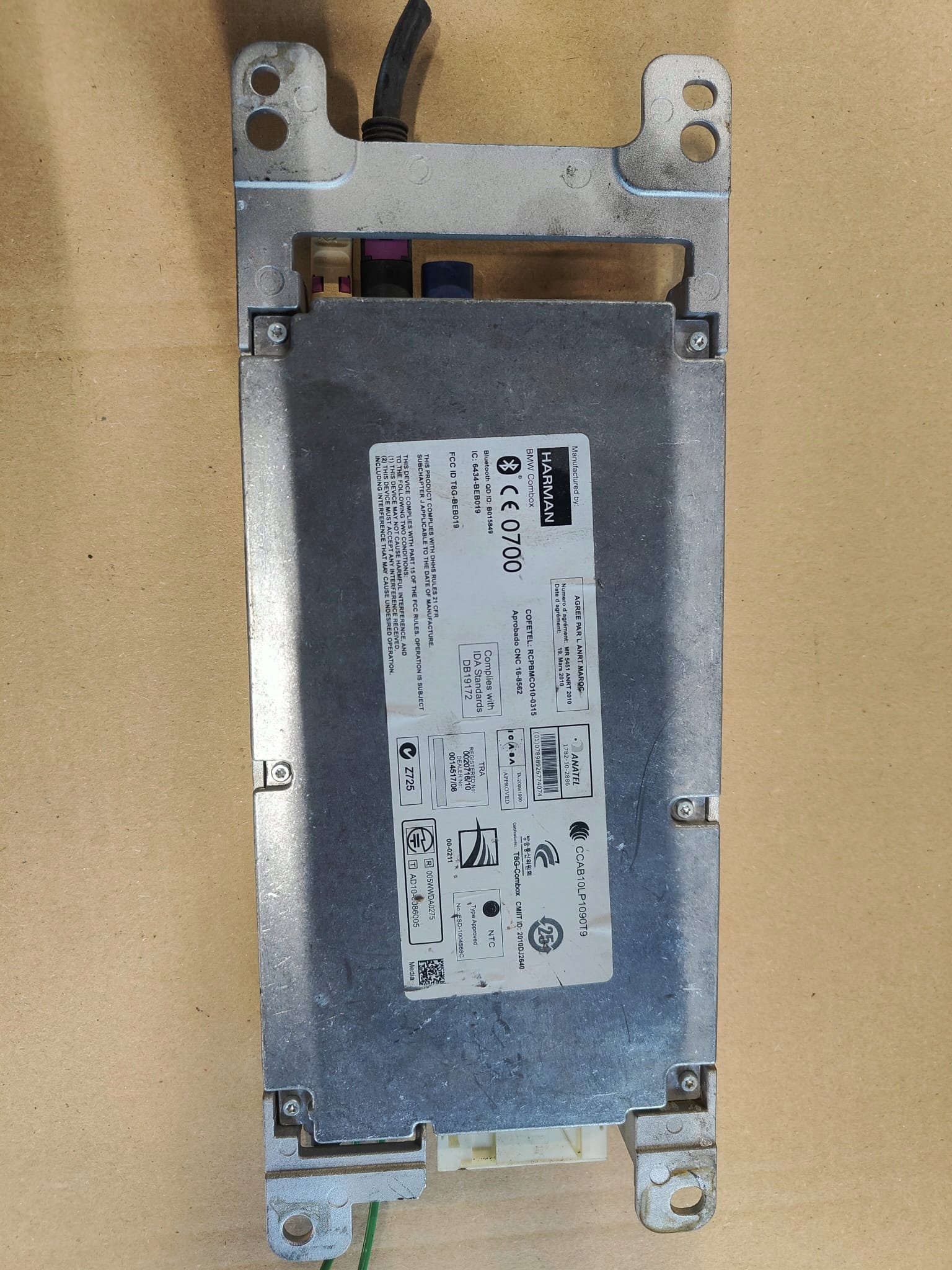Audi A6 C6 oe 4E0035729 MODUL RIADIACA JEDNOTKA MMI