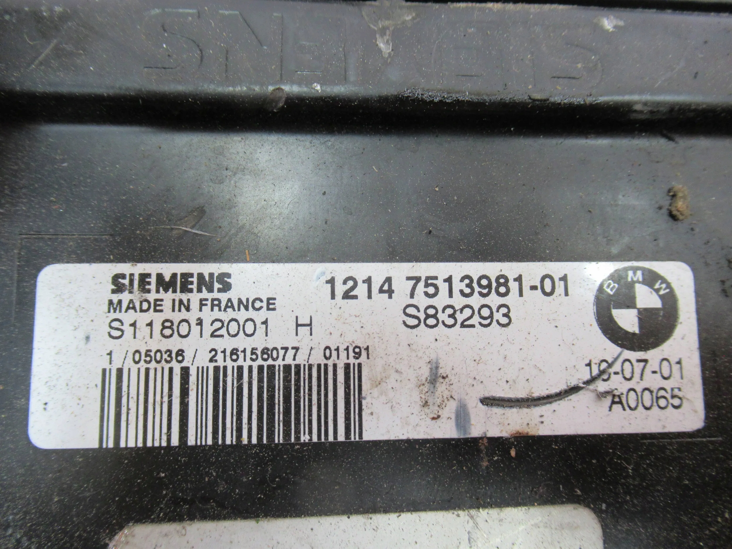 RIADIACA JEDNOTKA MOTORA MINI COOPER R50 1.6 16V