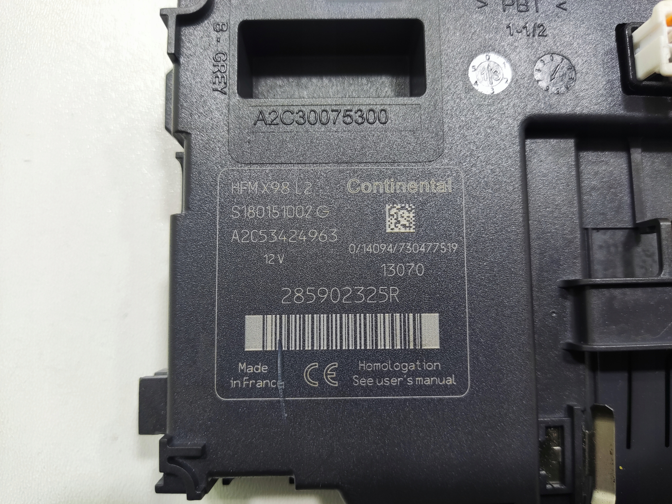 ČÍTAČKA MODUL KARTY RENAULT CLIO IV 285902325R 2013-2019